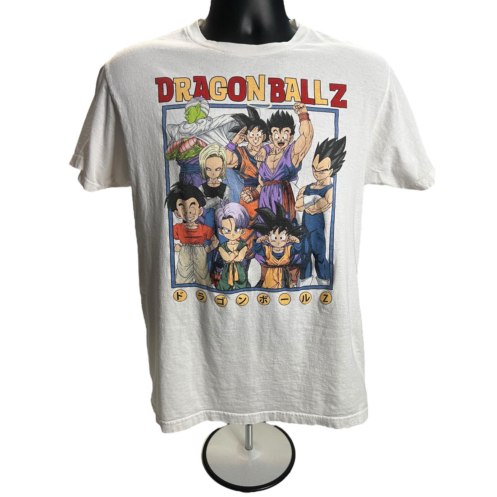 Other Dragon Ball Z Cartoon Characters White shirt Goku Vegeta DBZ Size US M / EU 48-50 / 2 - 1 Thumbnail