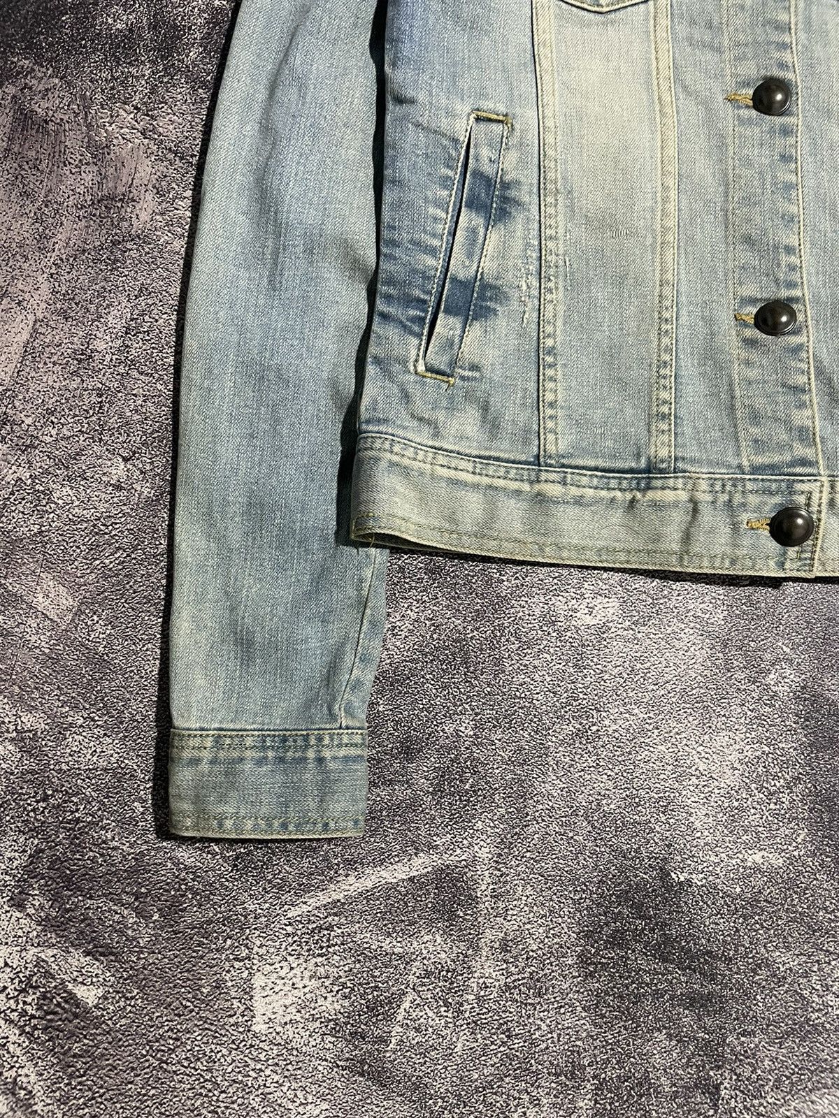 Blue Blue Japan Blue Blue Japan Napoleon Distresed Denim Jackets Size M / US 6-8 / IT 42-44 - 4 Thumbnail