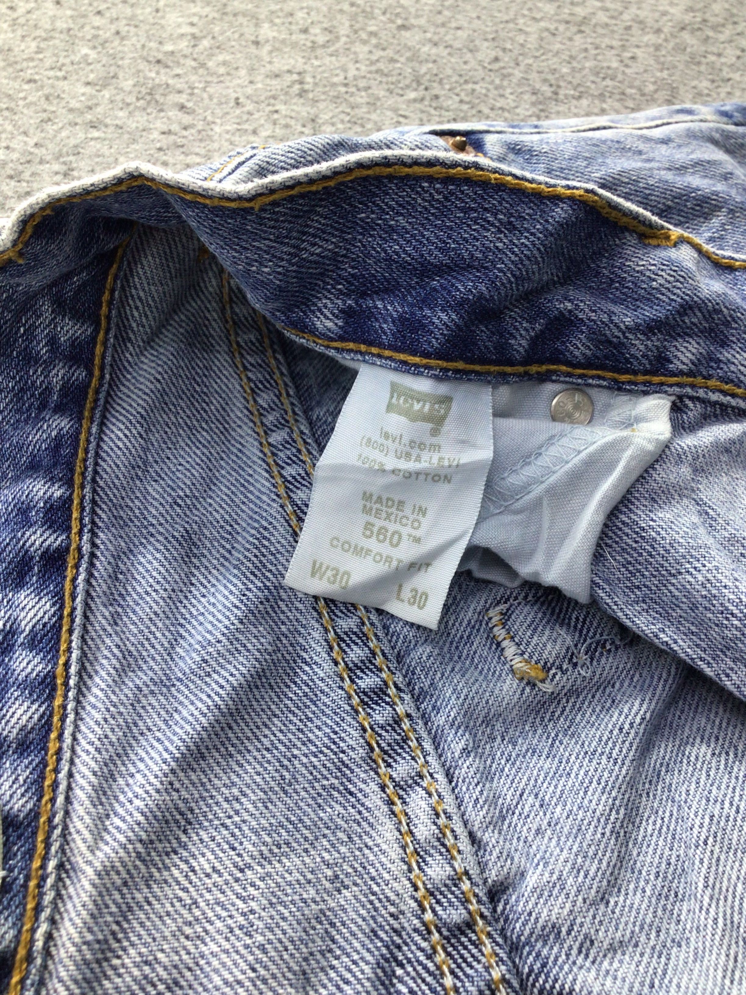 Levi's Vintage Levis 560 Jeans Dirty Stone Wash Denim KJ249 Size US 30 / EU 46 - 9 Thumbnail
