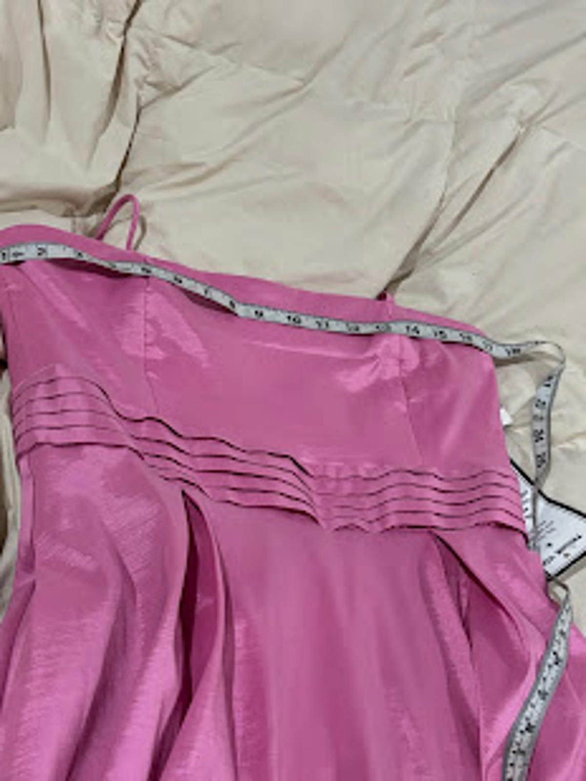 Ann Taylor Taylor Pink Spaghetti Strap Evening Dress Size 12 NWT Size XL / US 12-14 / IT 48-50 - 6 Thumbnail