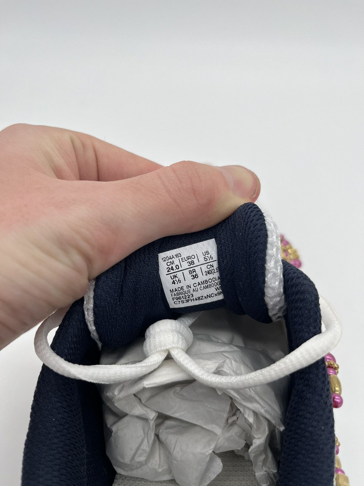 Asics Asics Gel 1130 Custom White Size US 7 / IT 37 - 7 Thumbnail