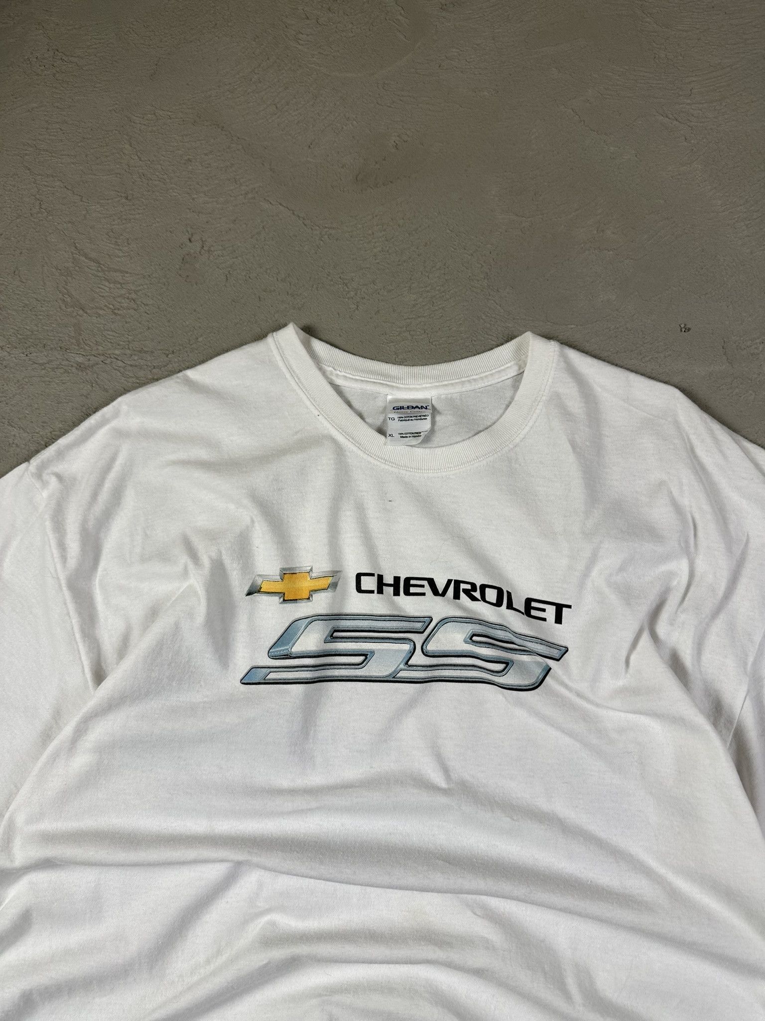 Vintage 00s Vintage Chevrolet 55 Racing T-shirt Hype Size US XL / EU 56 / 4 - 8 Thumbnail