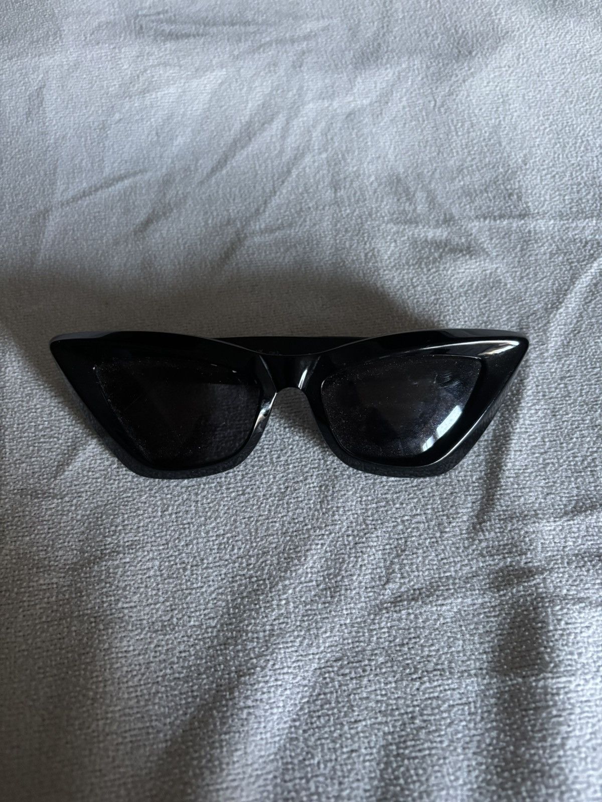 Bottega Vanetta Black Cat Eye Sunglasses