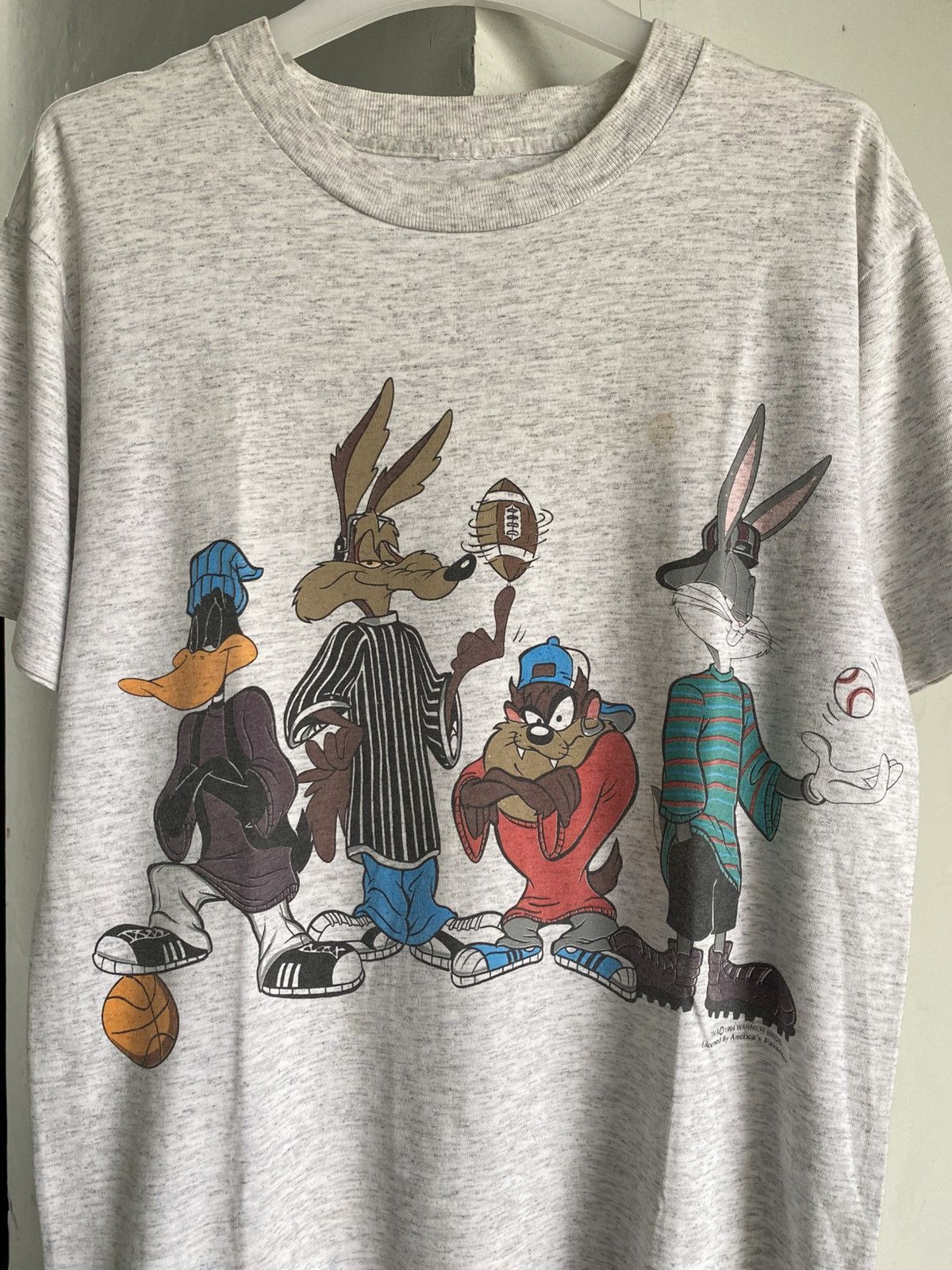 Warner Bros Vintage 1994 Warner Bros Looney Tunes Tshirt Size US L / EU 52-54 / 3 - 3 Thumbnail