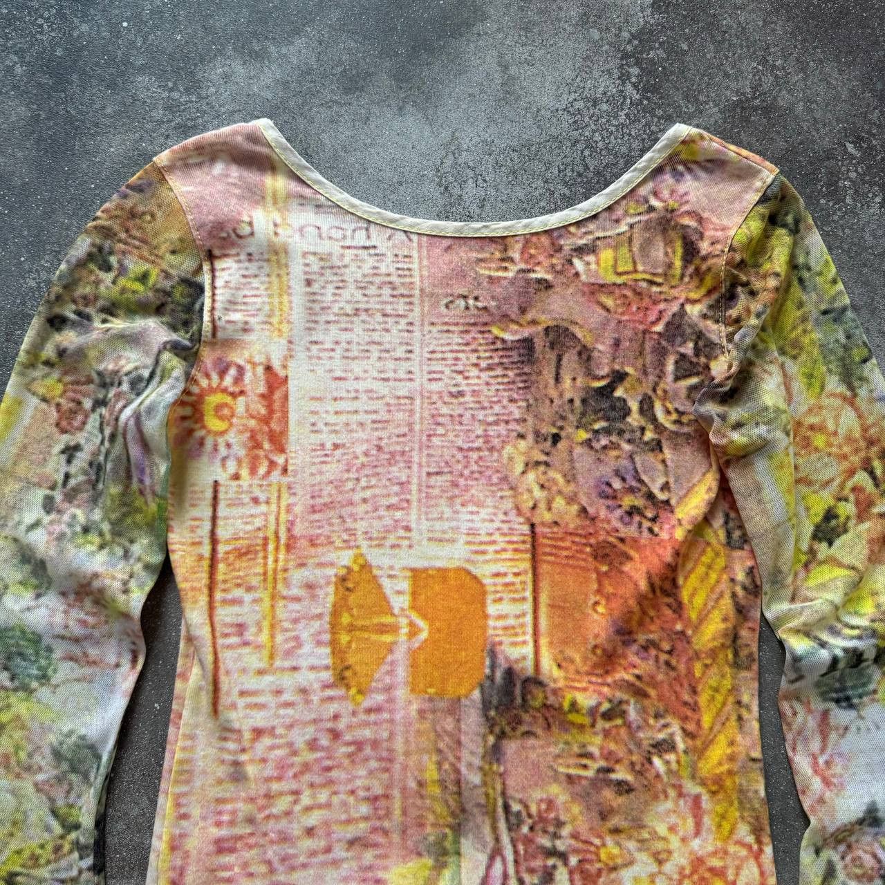Hysteric Glamour Vintage Mesh Long Sleeve Top (Jean Paul Gaultier style) Size S / US 4 / IT 40 - 10 Thumbnail