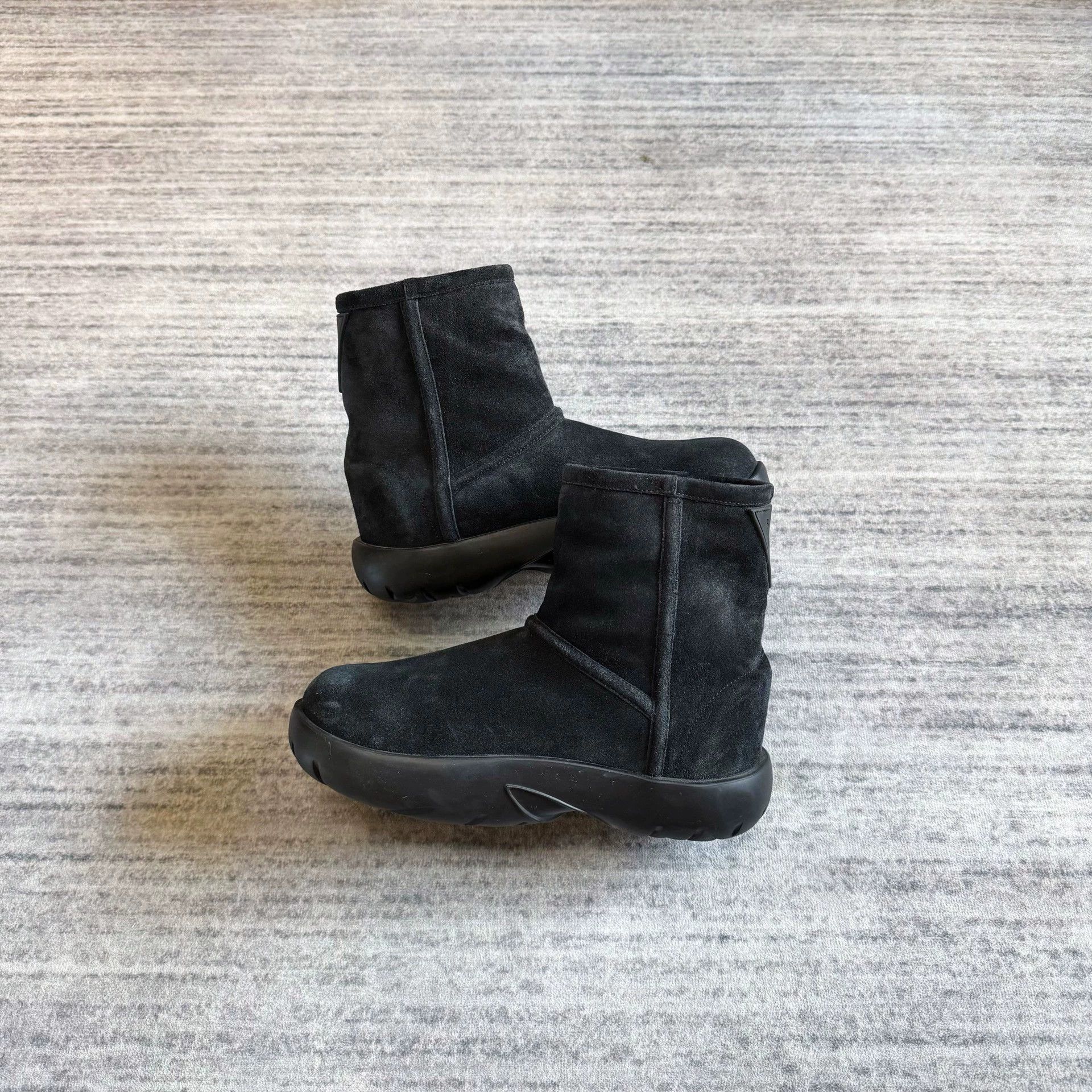 Bottega Veneta BV Faux Fur Thick Sole Snow Short Boots 36 Size US 5.5 / IT 35.5 - 4 Thumbnail
