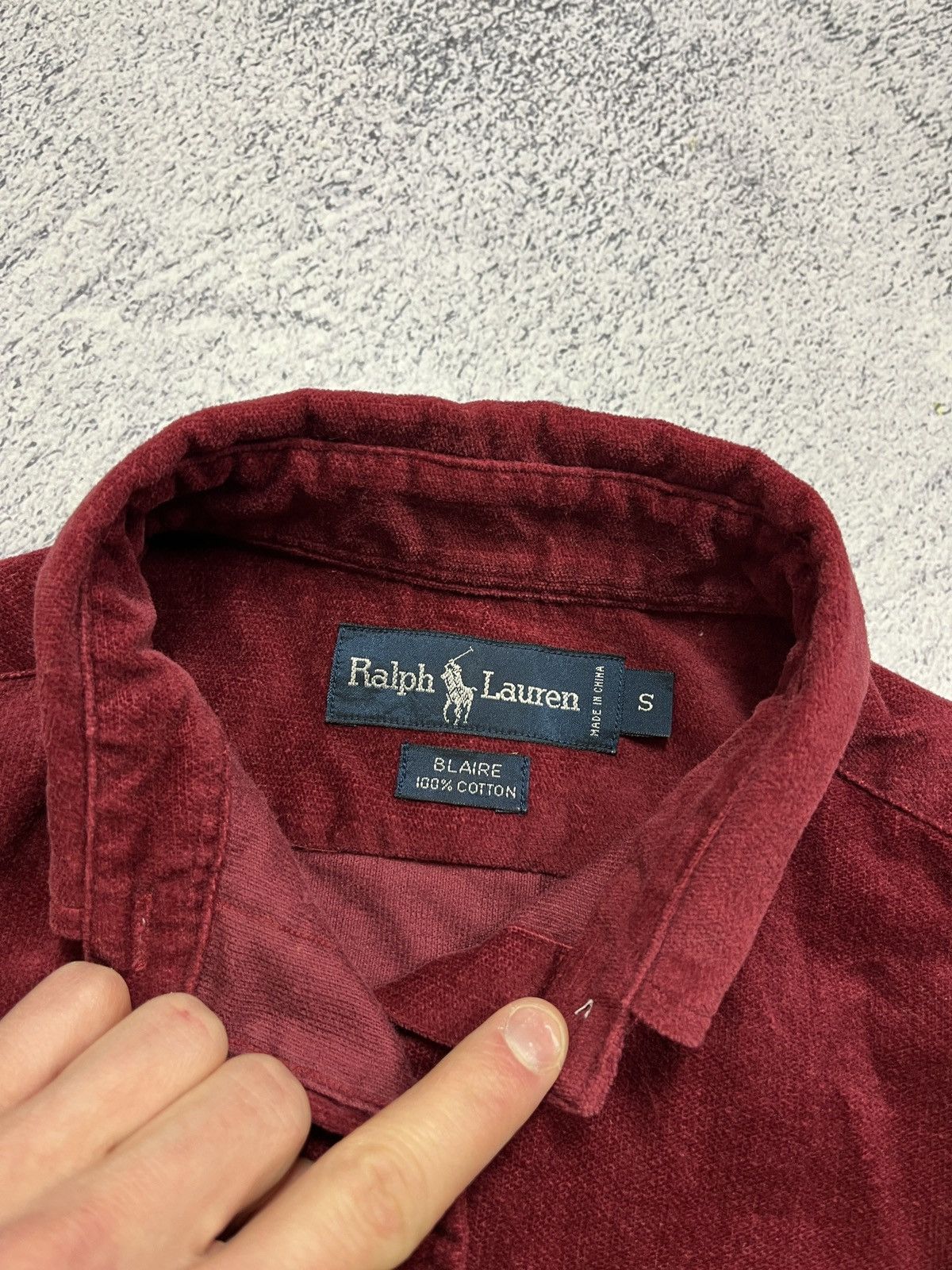 Polo Ralph Lauren × Vintage 🔥 Vintage Polo Ralph Lauren Velour Cropped Jacket Luxury Y2k Size S / US 4 / IT 40 - 6 Thumbnail