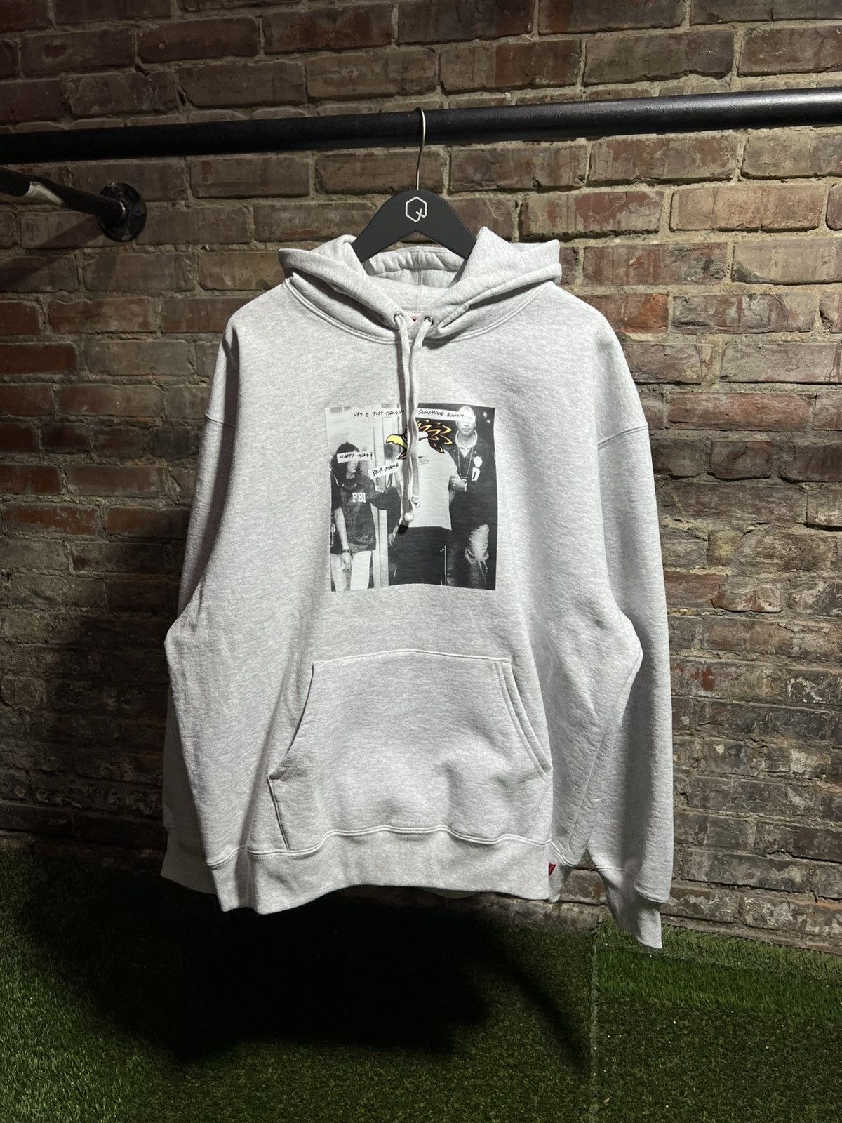 Antihero × Supreme Supreme Antihero Hoodie Grey Sz. XL Size US XL / EU 56 / 4 - 1 Thumbnail