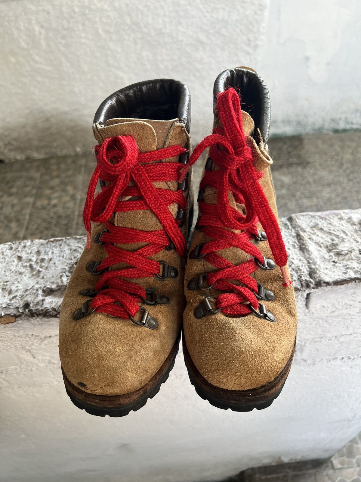 Vintage 80s hiking Boots Size US 6 / EU 39 - 6 Thumbnail