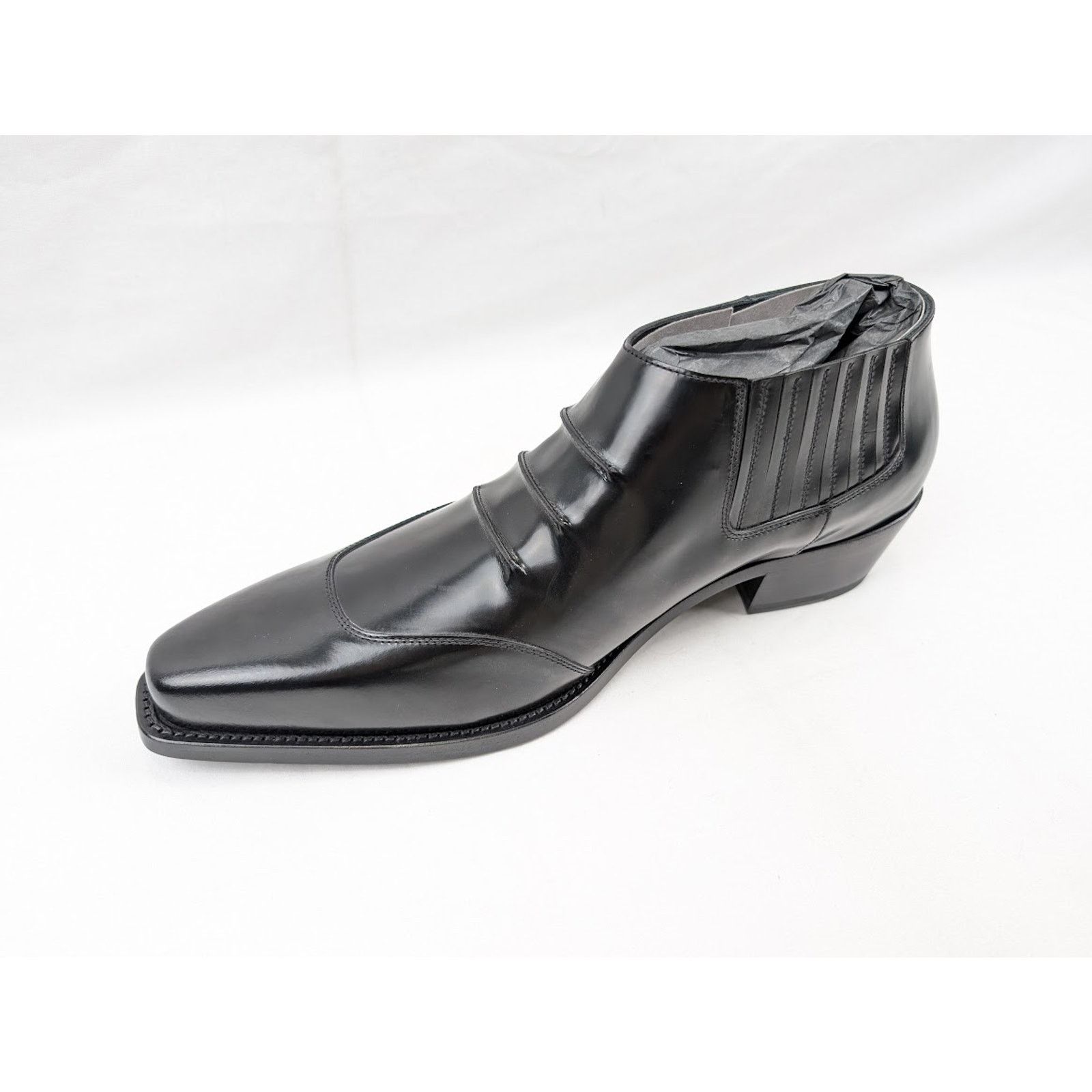 Givenchy o1rshd1 Show Cowboy Boots in Black Size US 10 / EU 43 - 9 Thumbnail