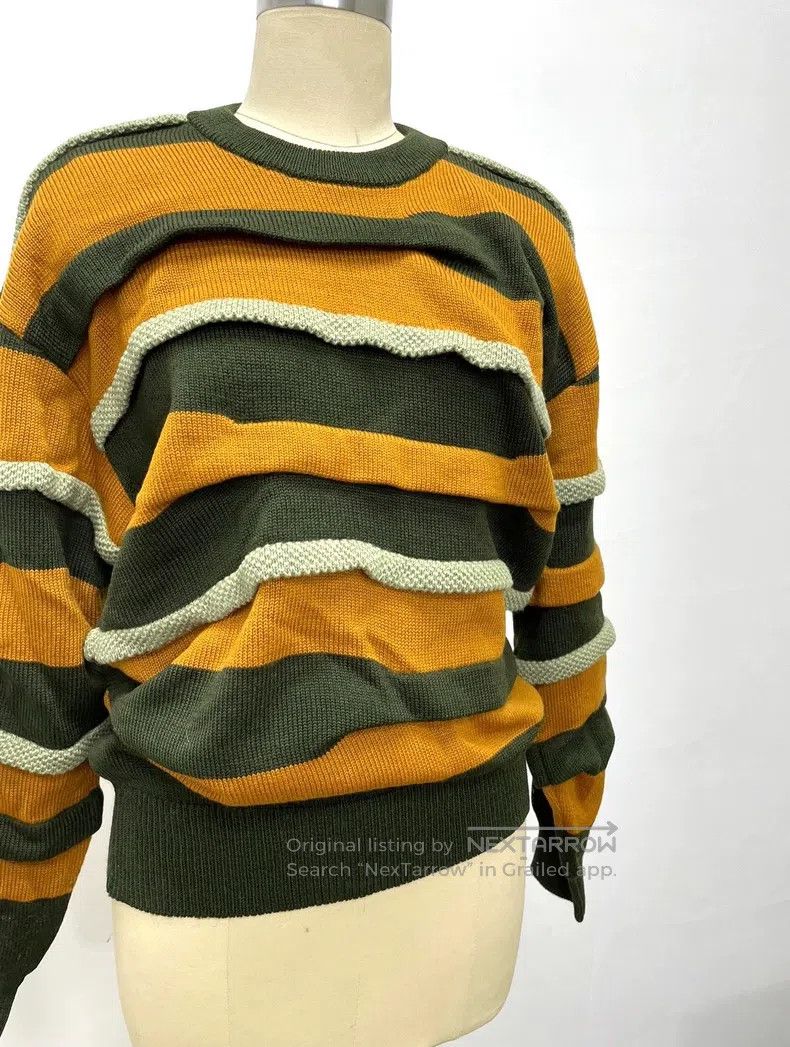 Issey Miyake Issey Miyake 3D striped sweater Size S / US 4 / IT 40 - 2 Thumbnail