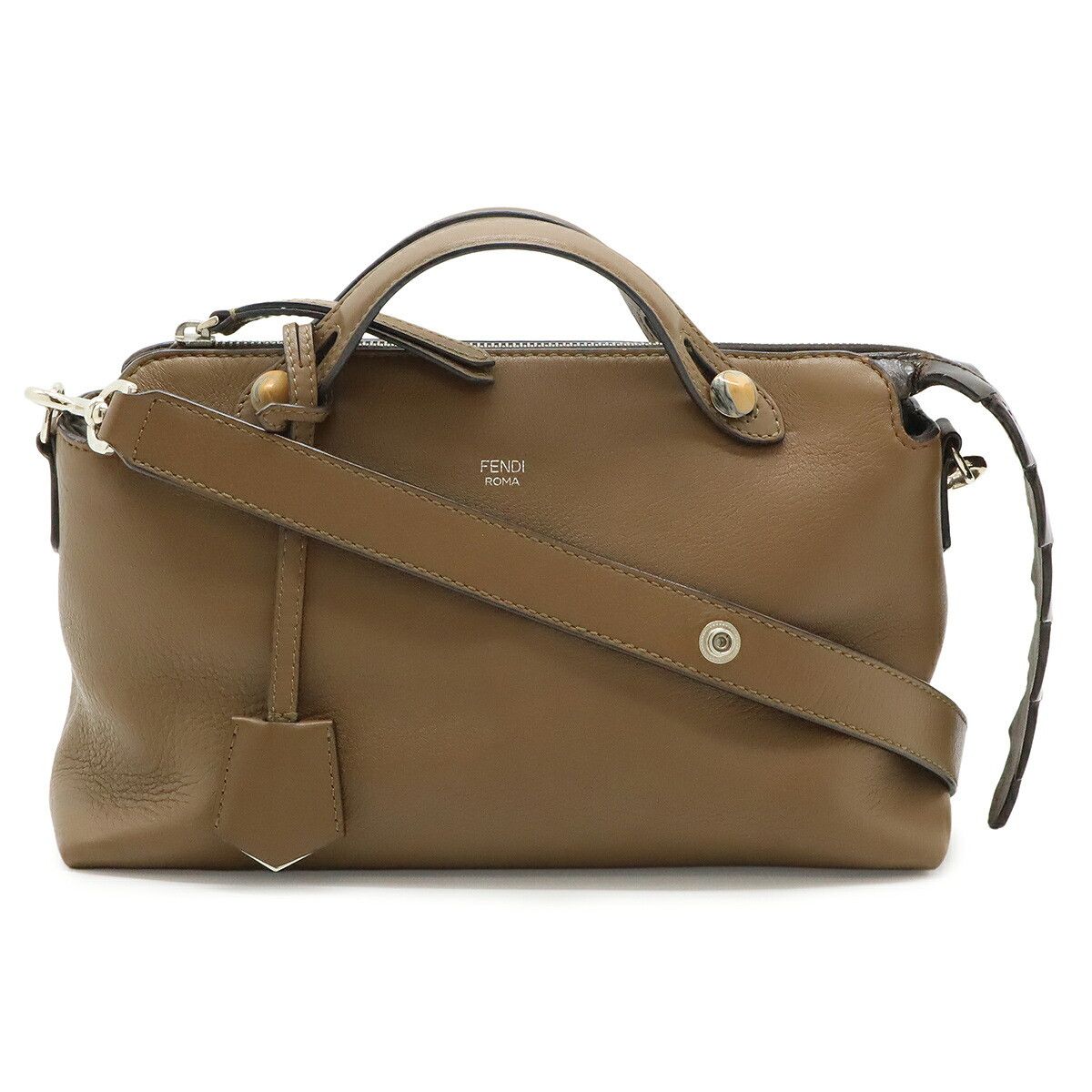 Fendi Fendi Fendi BY THE WAY Embossed Leather 2way Bag Leather Shoulder Bag 8BL124 DUTY FREE for USA Size ONE SIZE - 1 Thumbnail