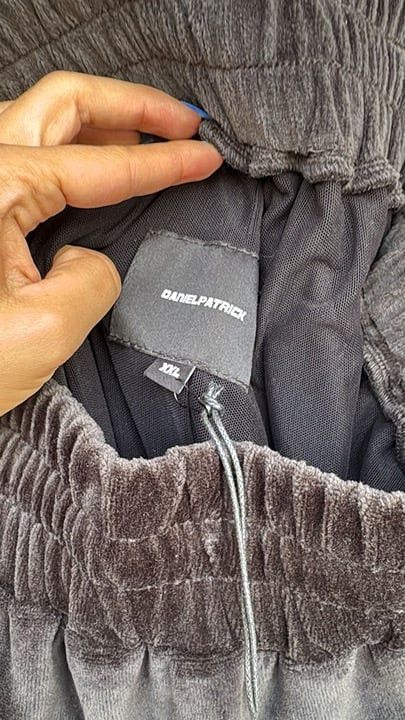 Daniel Patrick Daniel Patrick Mens Size 3XL Velour Sweat Pants Black New D Size US 40 / EU 56 - 3 Thumbnail