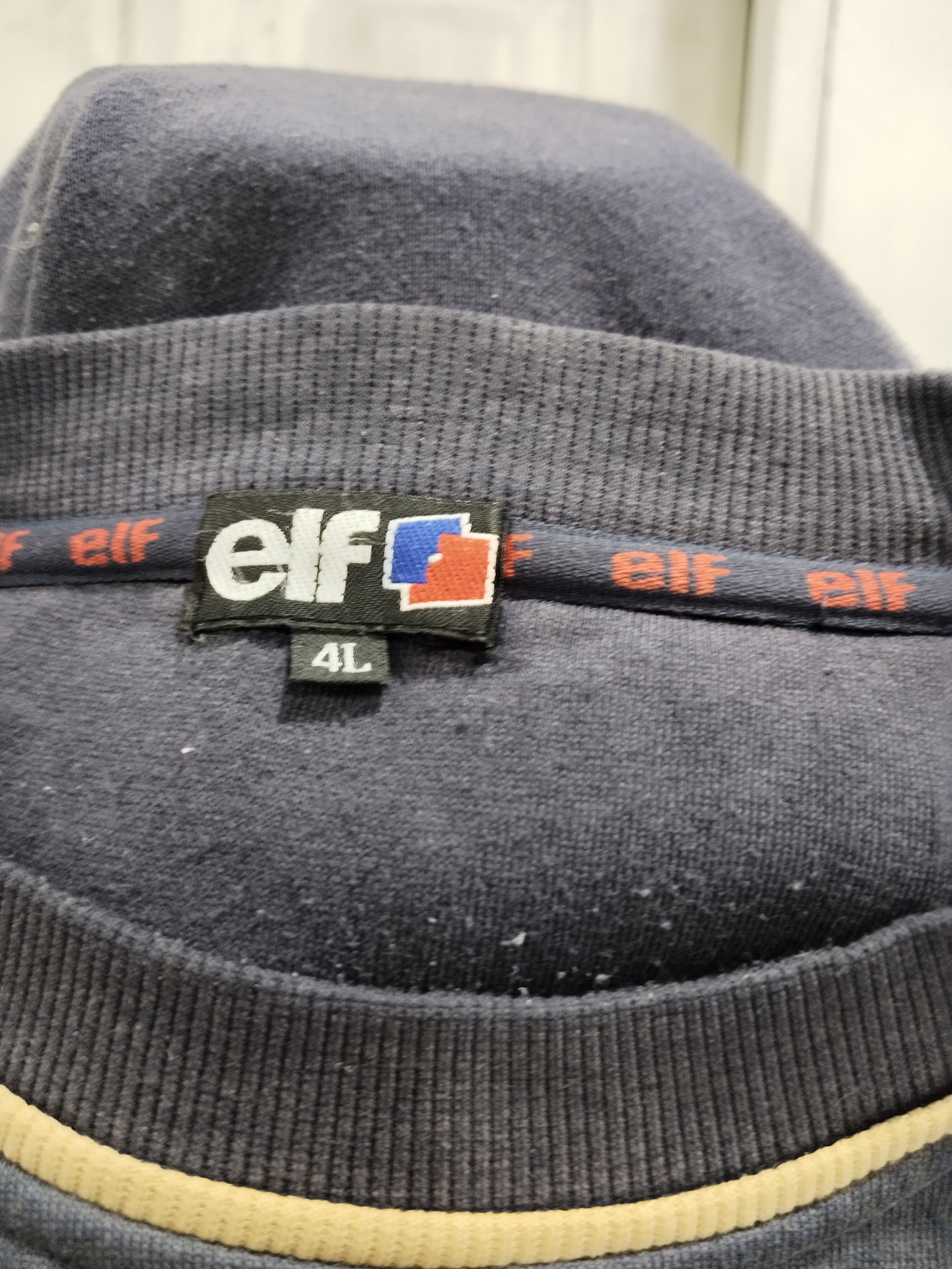 Heroes Motors Studio × Vintage Vintage ELF Motorsport Racing Sweatshirt Size US XL / EU 56 / 4 - 5 Thumbnail
