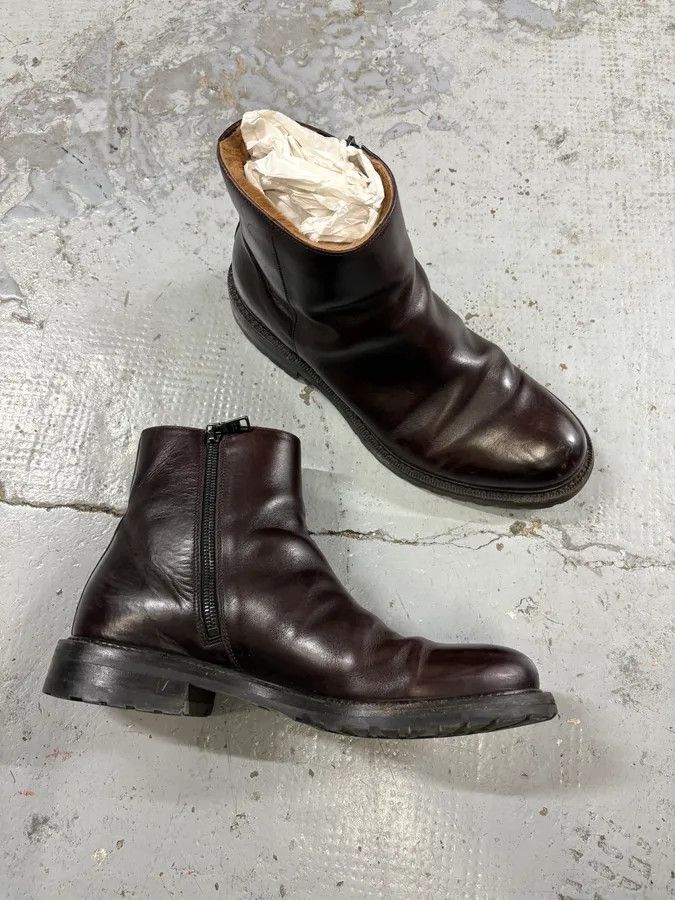 Prada Prada Brown Classy Leather Chelsea Boots Size US 8 / EU 41 - 5 Thumbnail