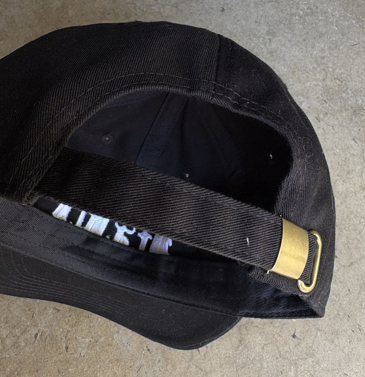 Willy Chavarria Rare Willy Chavarria "Diablo" adjustable dad hat, One Size Size ONE SIZE - 3 Thumbnail