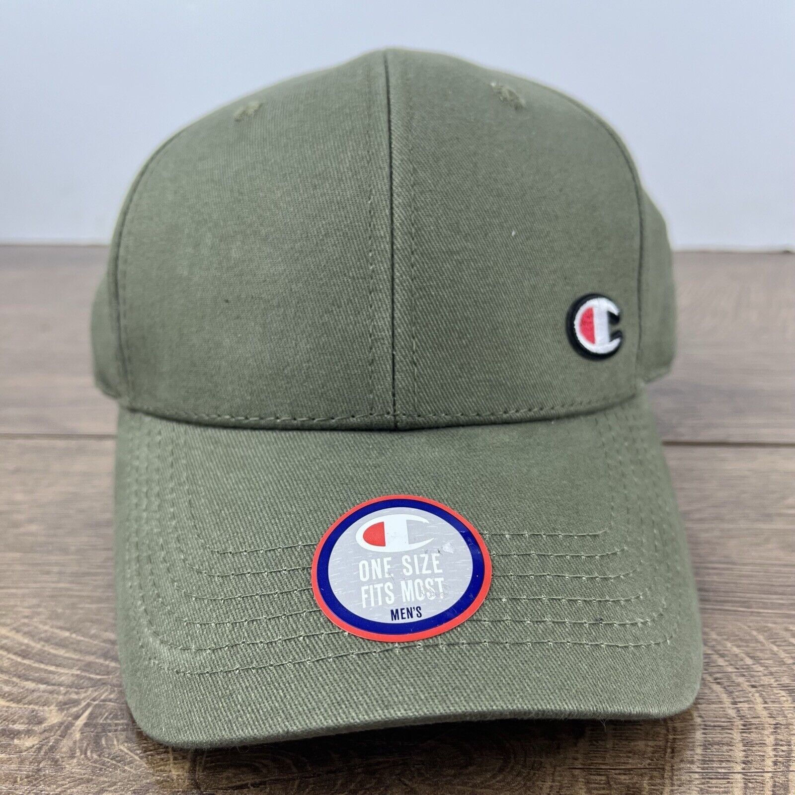 Champion Champion Green Hat Champion Brand Baseball Cap Adjustable Gr Size ONE SIZE - 2 Thumbnail