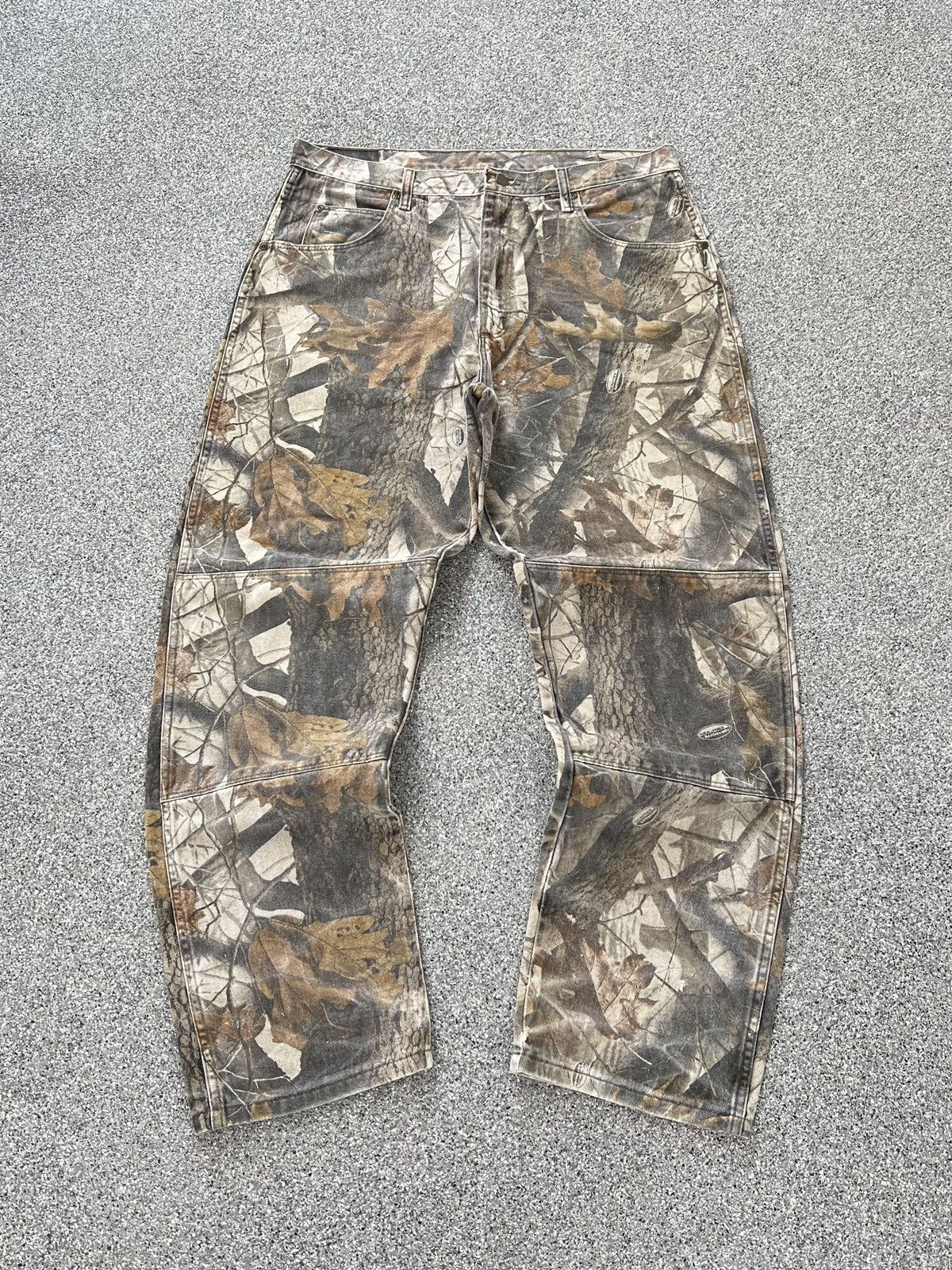 Columbia Realtree Double Knee Camo Pants Blend in | Depop