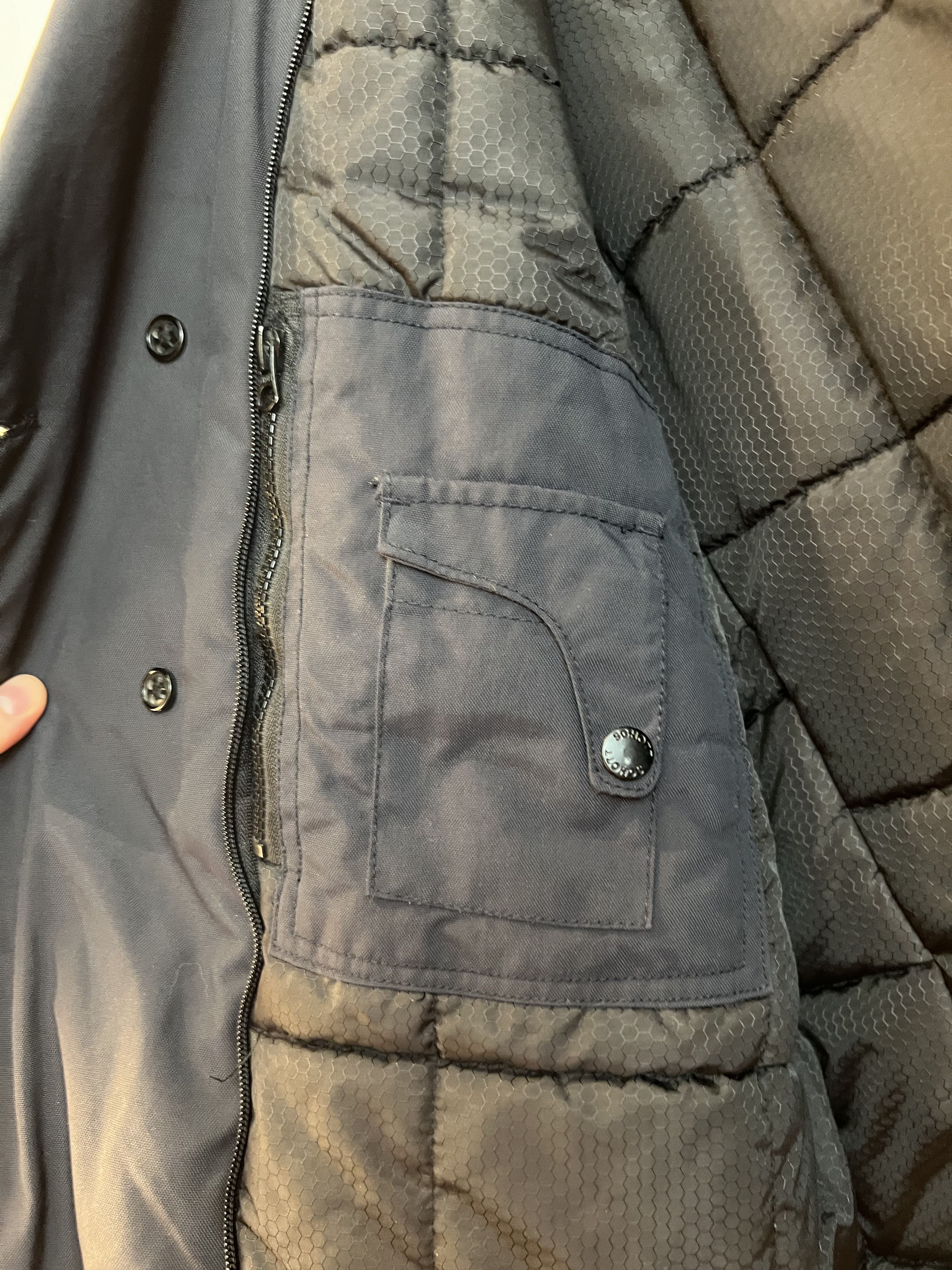 SCHOTT Vintage Peacoat 2in1 Collar Lined Coat - 80% OFF SALE