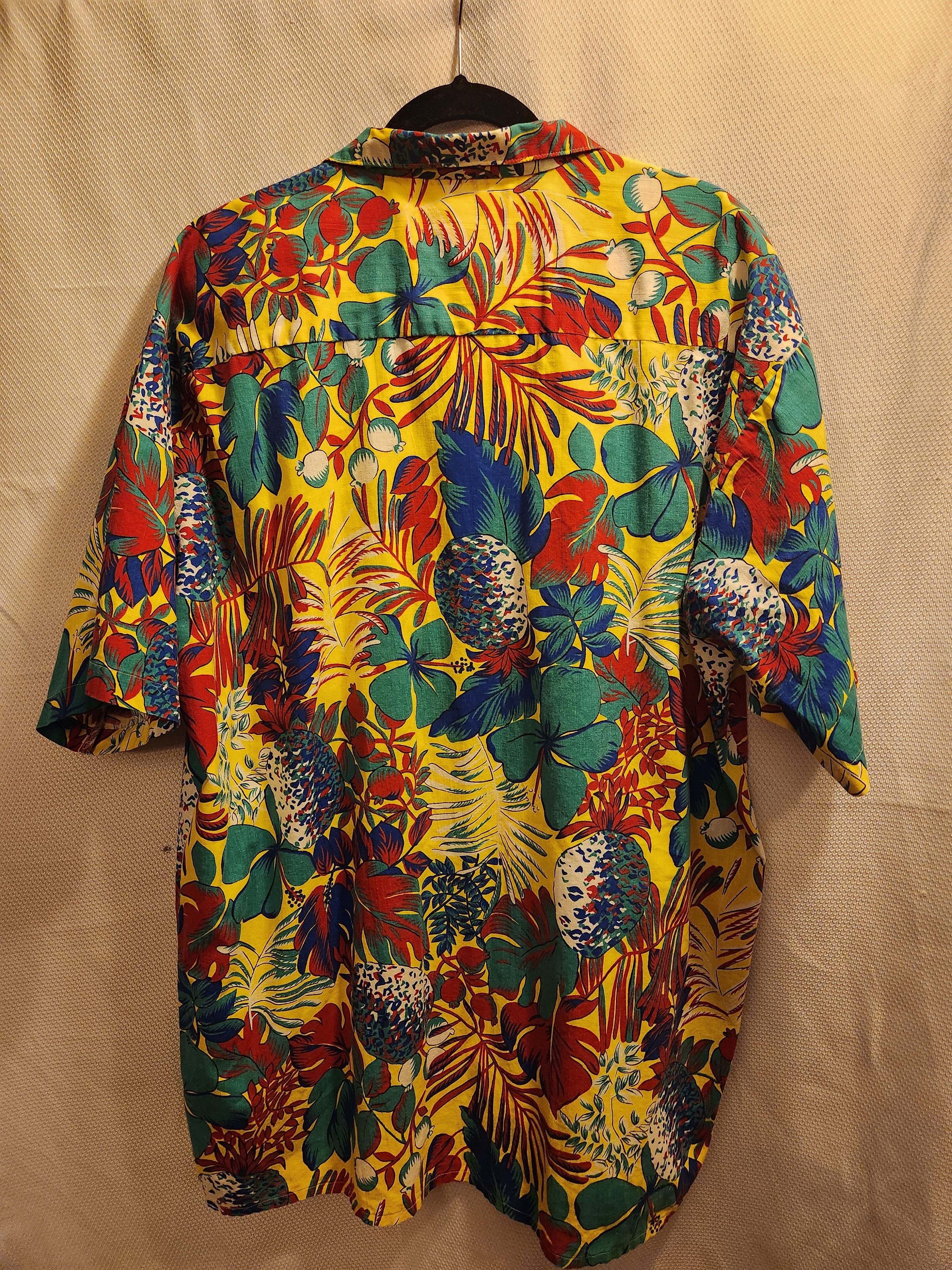 Other Vintage 80's CC Sports Floral Pattern Hawaiian Shirt Size US XXL / EU 58 / 5 - 2 Thumbnail
