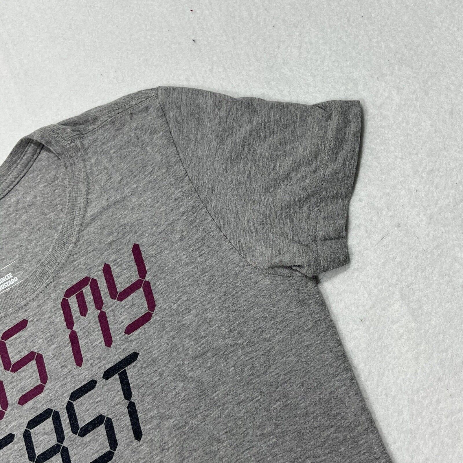 Nike Nike Kiss My Fast Gray Short Sleeve Graphic T Shirt Size S / US 4 / IT 40 - 4 Thumbnail