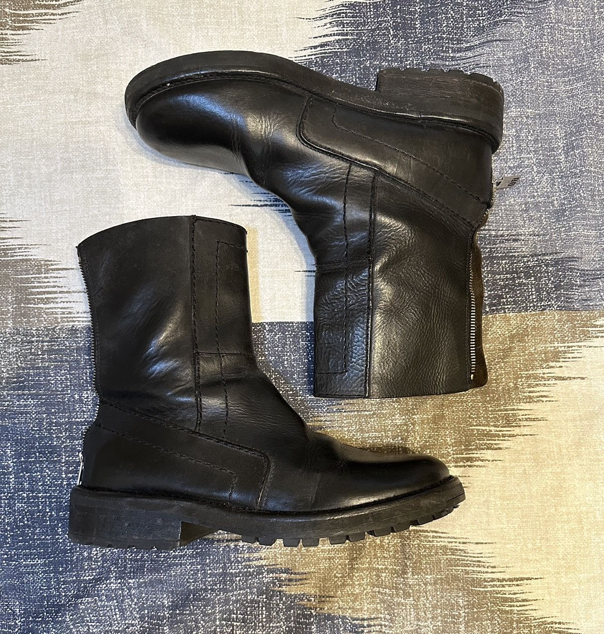 Dirk Bikkembergs Dirk Bikkembergs Horse Leather Boot - 90s Archive 