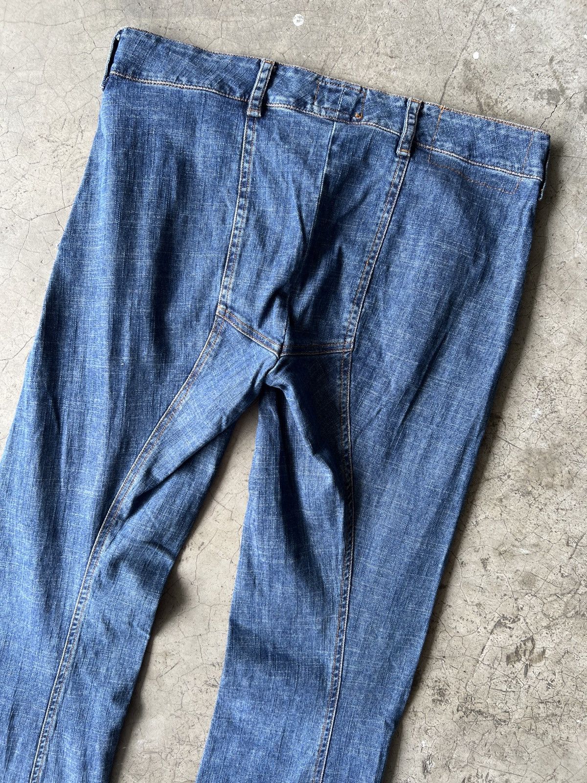 Vivienne Westwood Vivienne Westwood Anglomania - “Pirate” Spiral Flared Jeans Size 28" / US 6 / IT 42 - 8 Thumbnail