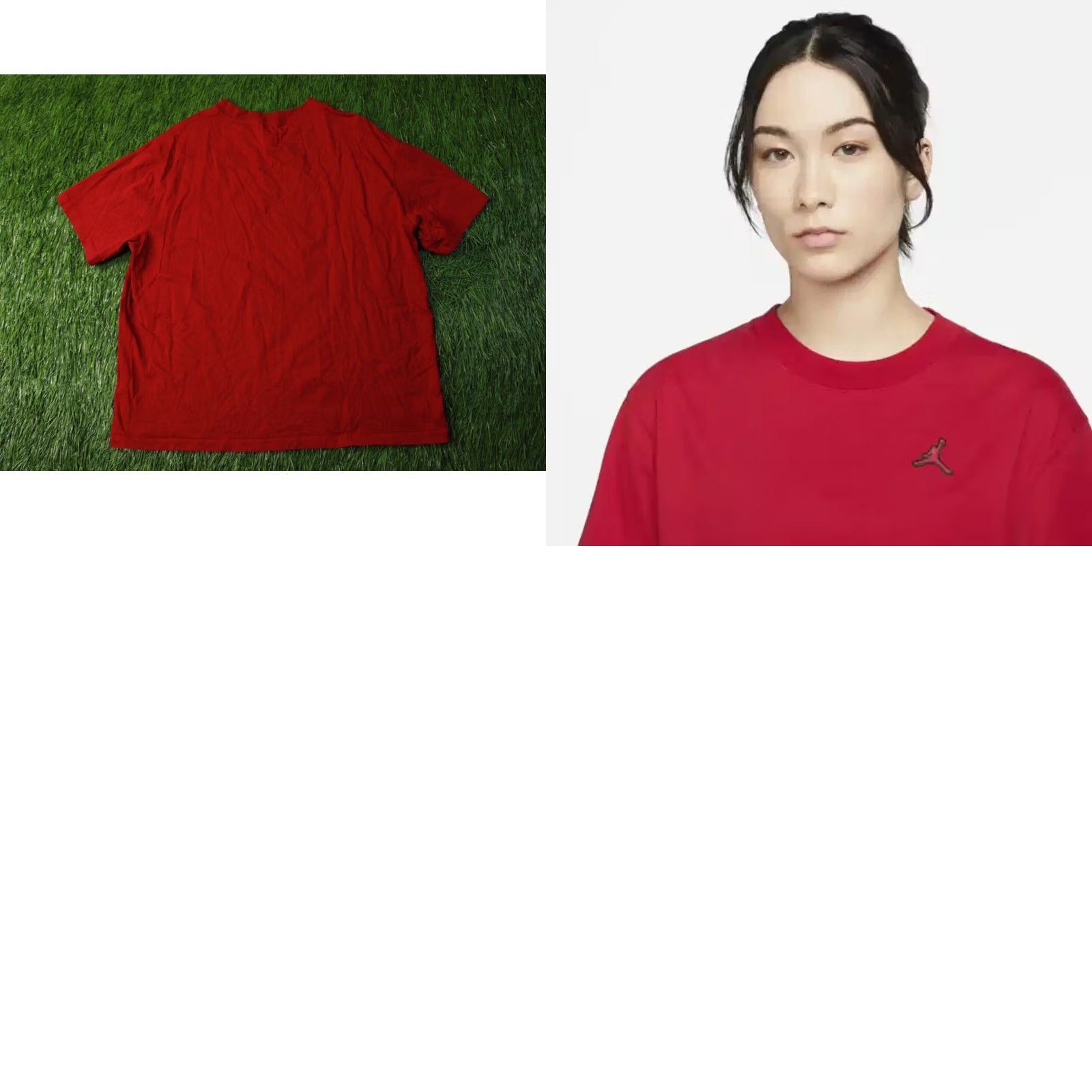 Nike NIKE AIR JORDAN ESSENTIALS 2022 Casual Shirt Jersey Size L Large Red Women Size L / US 10 / IT 46 - 8 Thumbnail