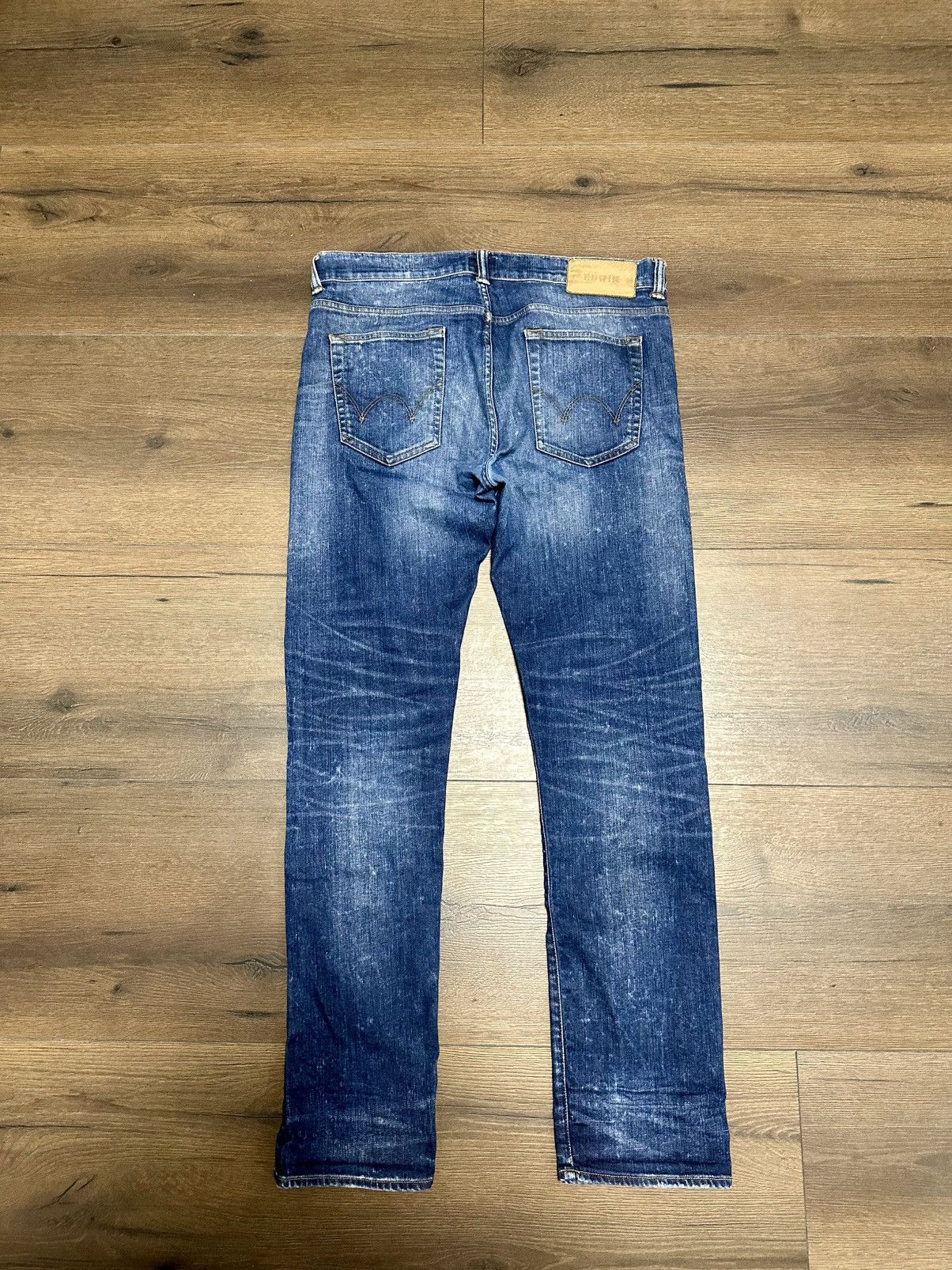 Edwin Vintage Edwin Jeans Washed Japanase Y2K Denim Size US 34 / EU 50 - 2 Thumbnail