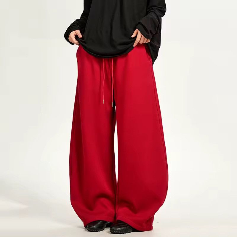 Other Sportswear Elastic Waist Loose Wide Leg Pants Size US 30 / EU 46 - 4 Thumbnail