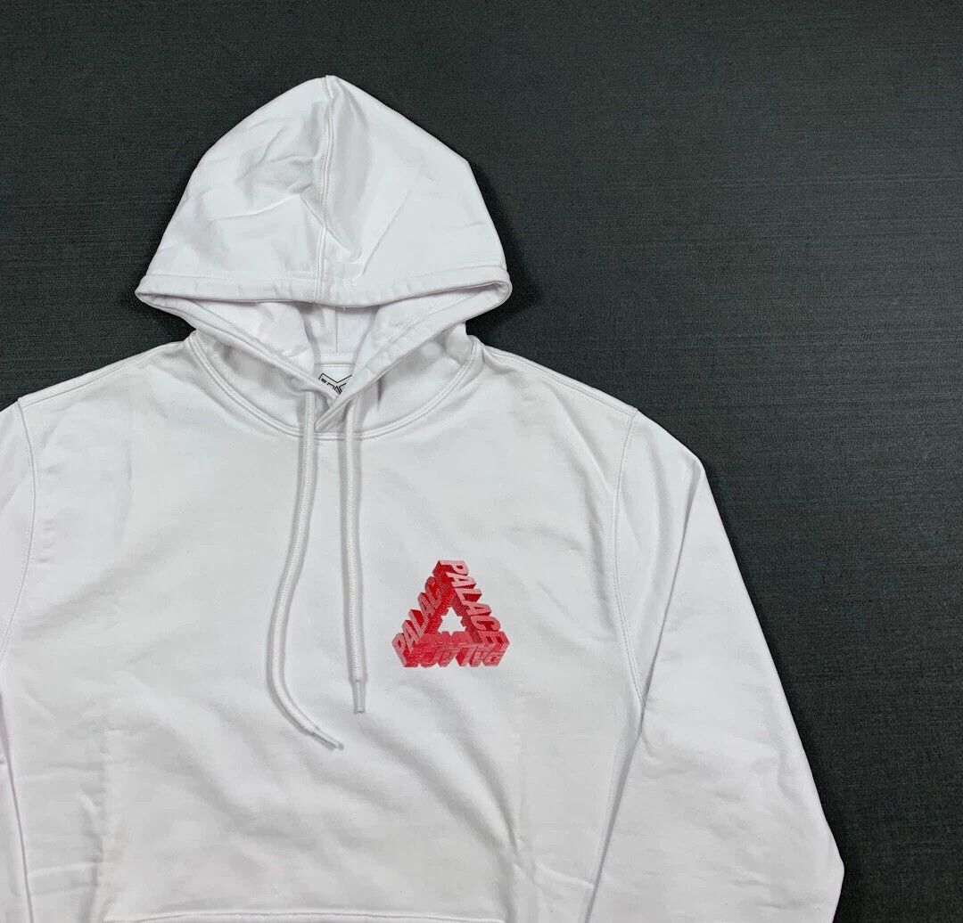 Palace PALACE P-3D 3D Phantom Logo White Hoodie S Size US S / EU 44-46 / 1 - 3 Thumbnail