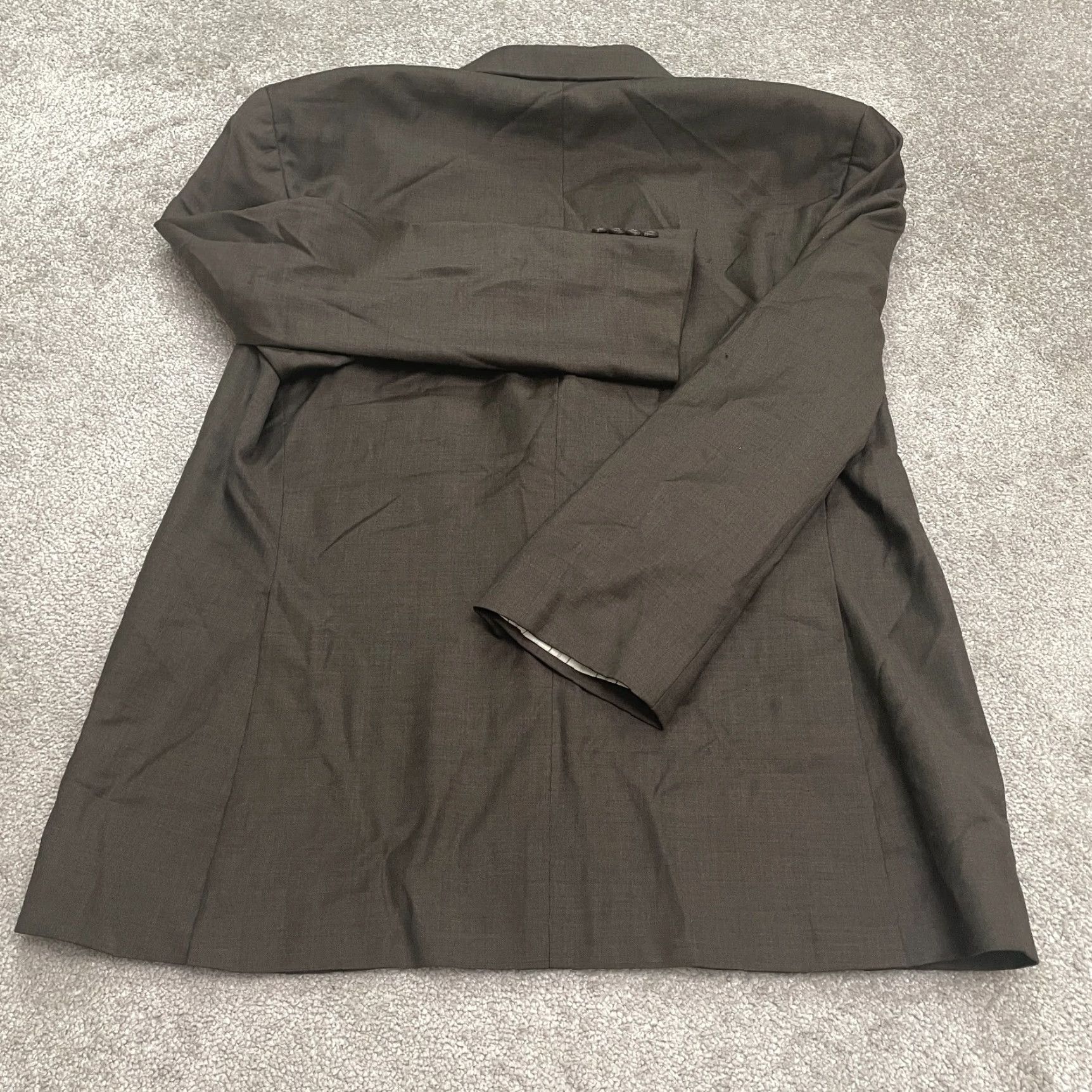 Ralph Lauren Lauren Ralph Lauren Lord & Taylor Blazer 46R Dark Brown Wool Suit Jacket Mens Size 46R - 2 Thumbnail