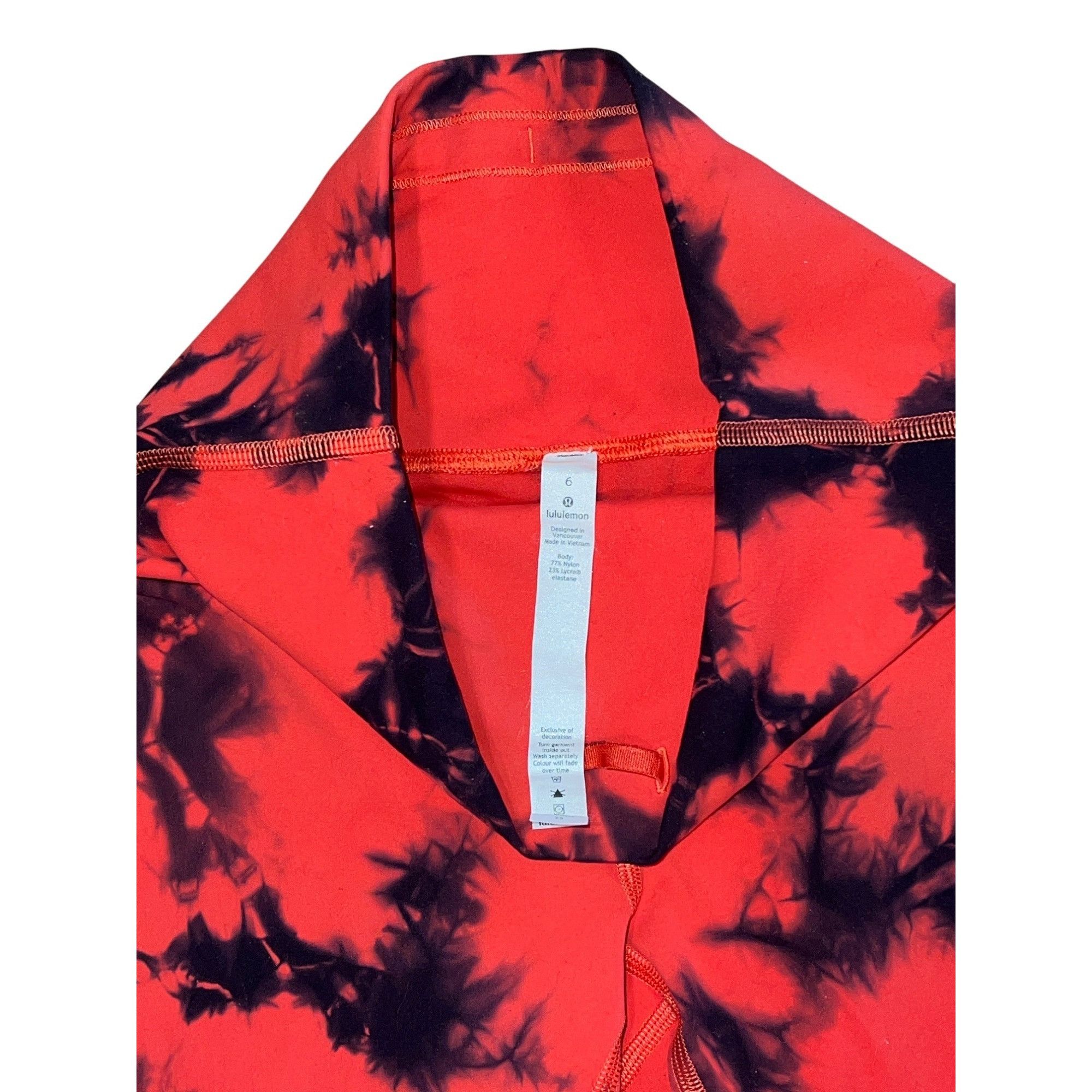 Lululemon 𝓛𝓾𝓵𝓾𝓵𝓮𝓶𝓸𝓷 Wunder Train High-Rise Crop 21" *WashTie Size 28" / US 6 / IT 42 - 7 Thumbnail