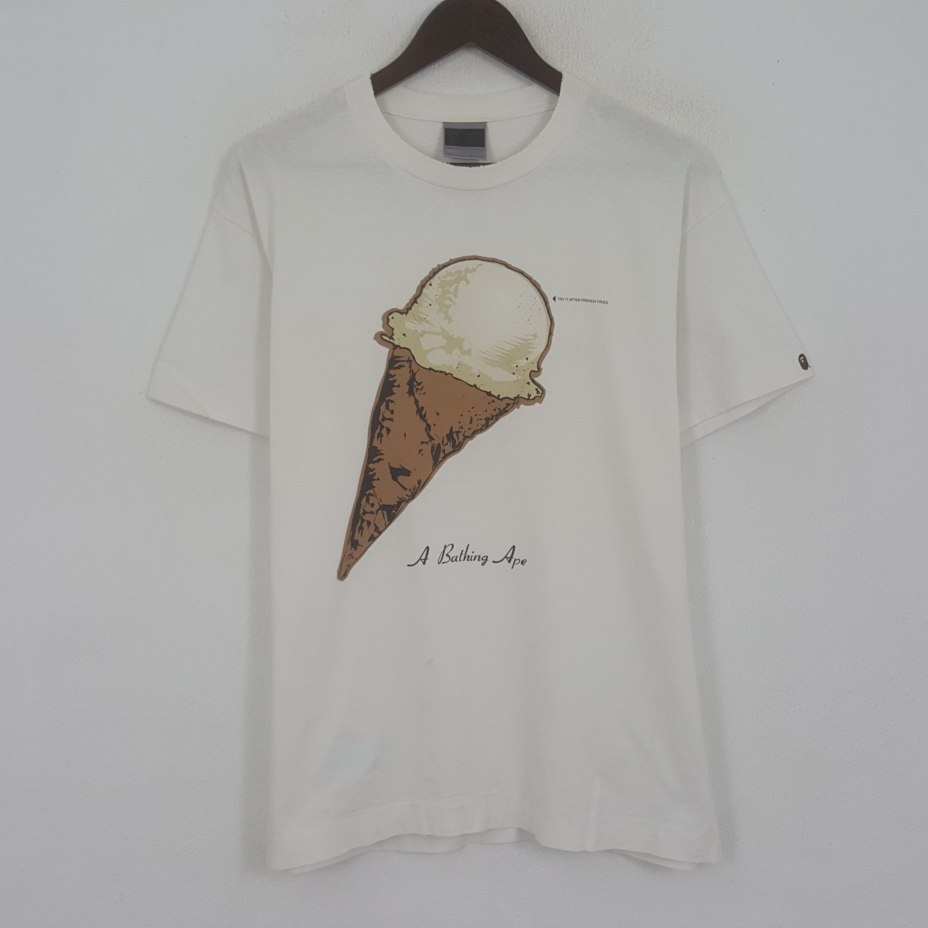 A BATHING APE アイスクリームTシャツ　icecream bape ICE CREAM TEE | bape.com