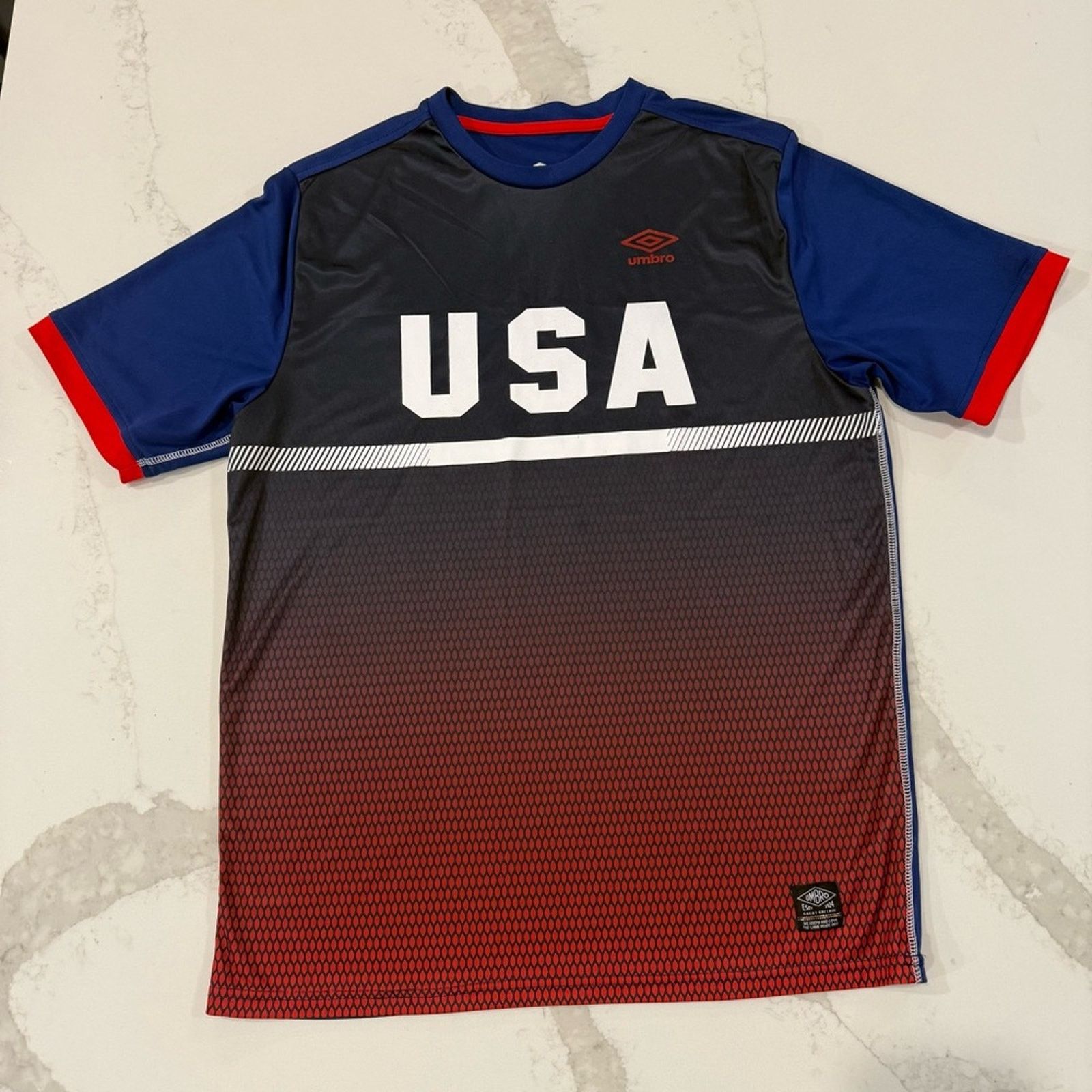 Umbro Umbro Team USA Soccer Jersey Men’s Size Medium World Cup Size US M / EU 48-50 / 2 - 1 Thumbnail