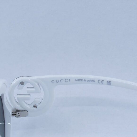 Gucci 🕶️ New Gucci GG1691S 006 Sunglasses - White Frame Size ONE SIZE - 7 Thumbnail