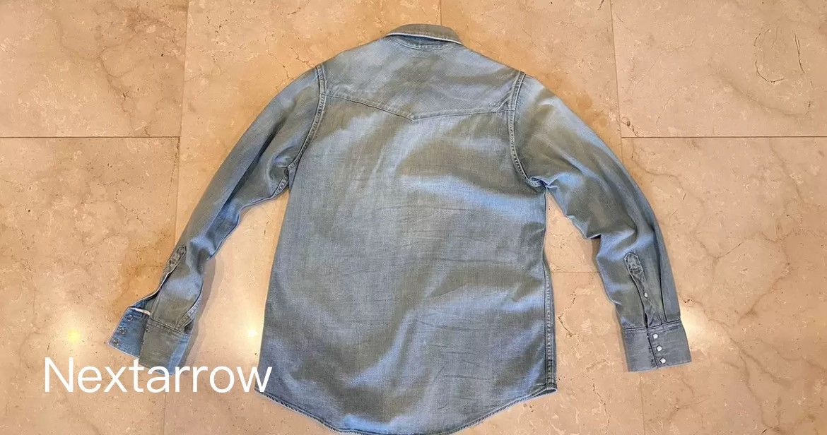 Visvim VISVIM washed denim shirt Size US M / EU 48-50 / 2 - 2 Thumbnail