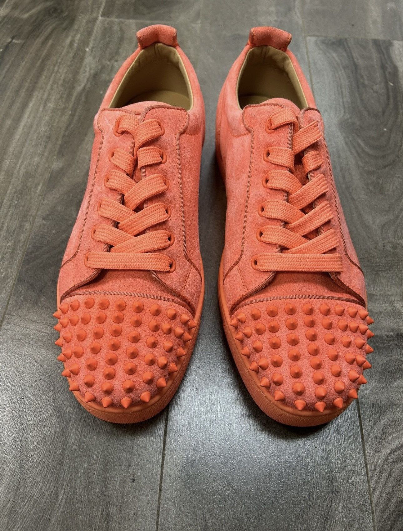 Christian Louboutin Louis Junior Spikes Low-Top Sneakers