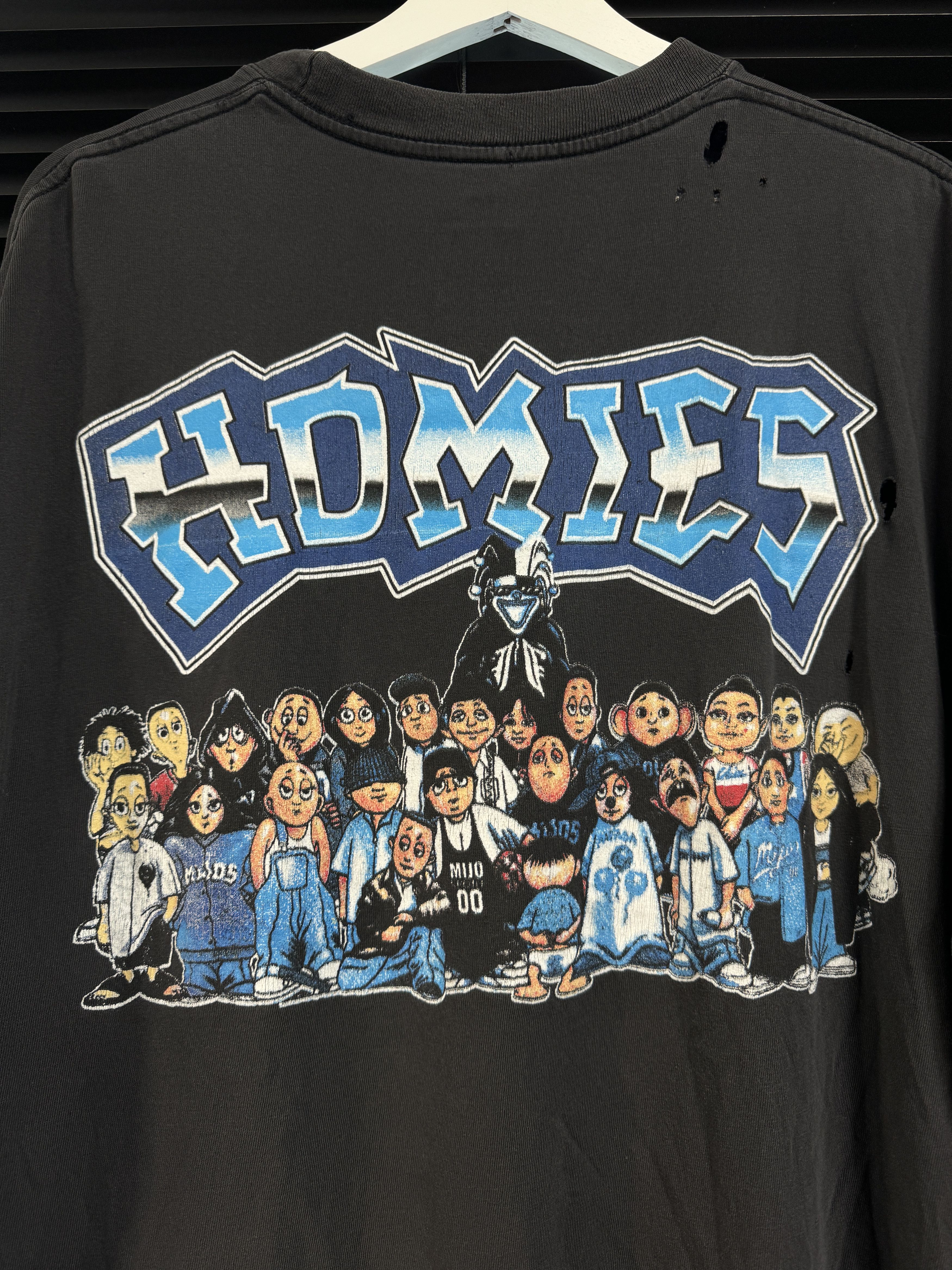 Vintage Vintage 90s Homies Tee Size US XL / EU 56 / 4 - 3 Thumbnail