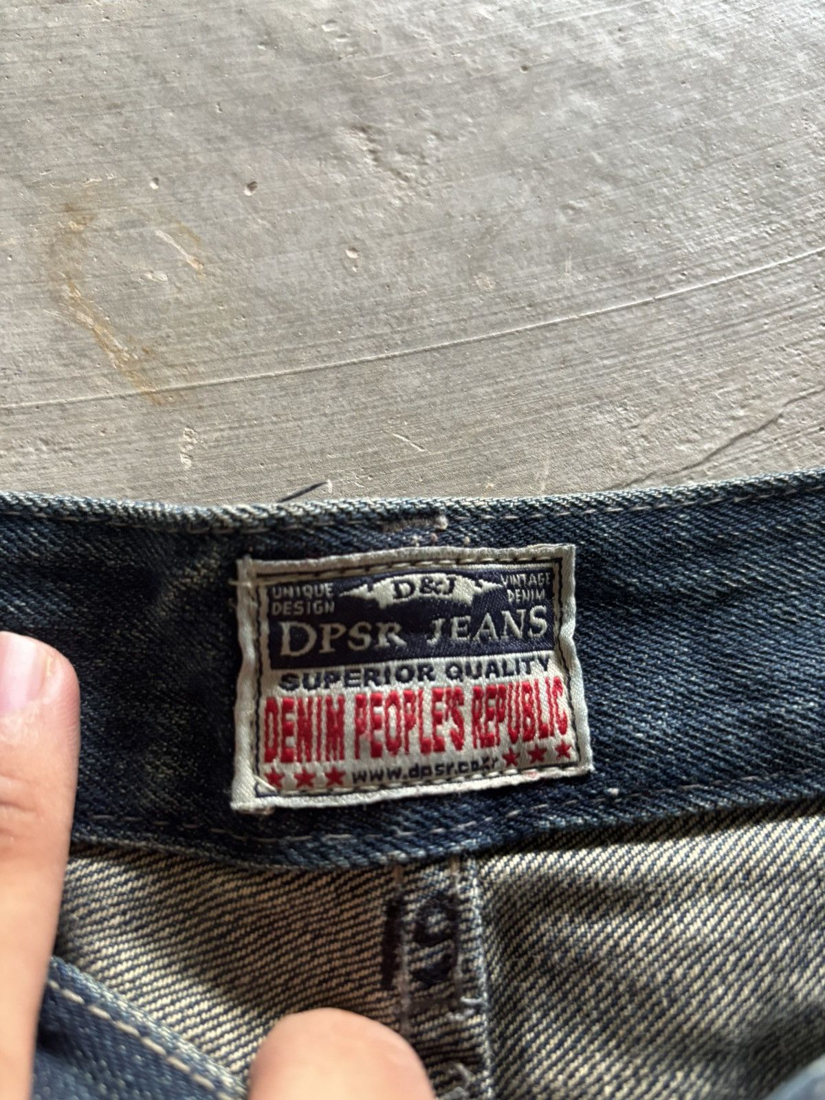 If Six Was Nine DPSR JEANS distressed mud wash mudmax style japanese grunge Size US 34 / EU 50 - 5 Thumbnail