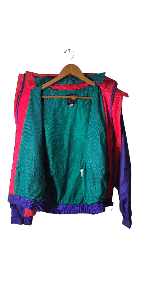 Vintage VINTAGE NANKAI HYPER RAIN GEAR MOTORSPORT WINDBREAKER JACKET Size US L / EU 52-54 / 3 - 12 Thumbnail
