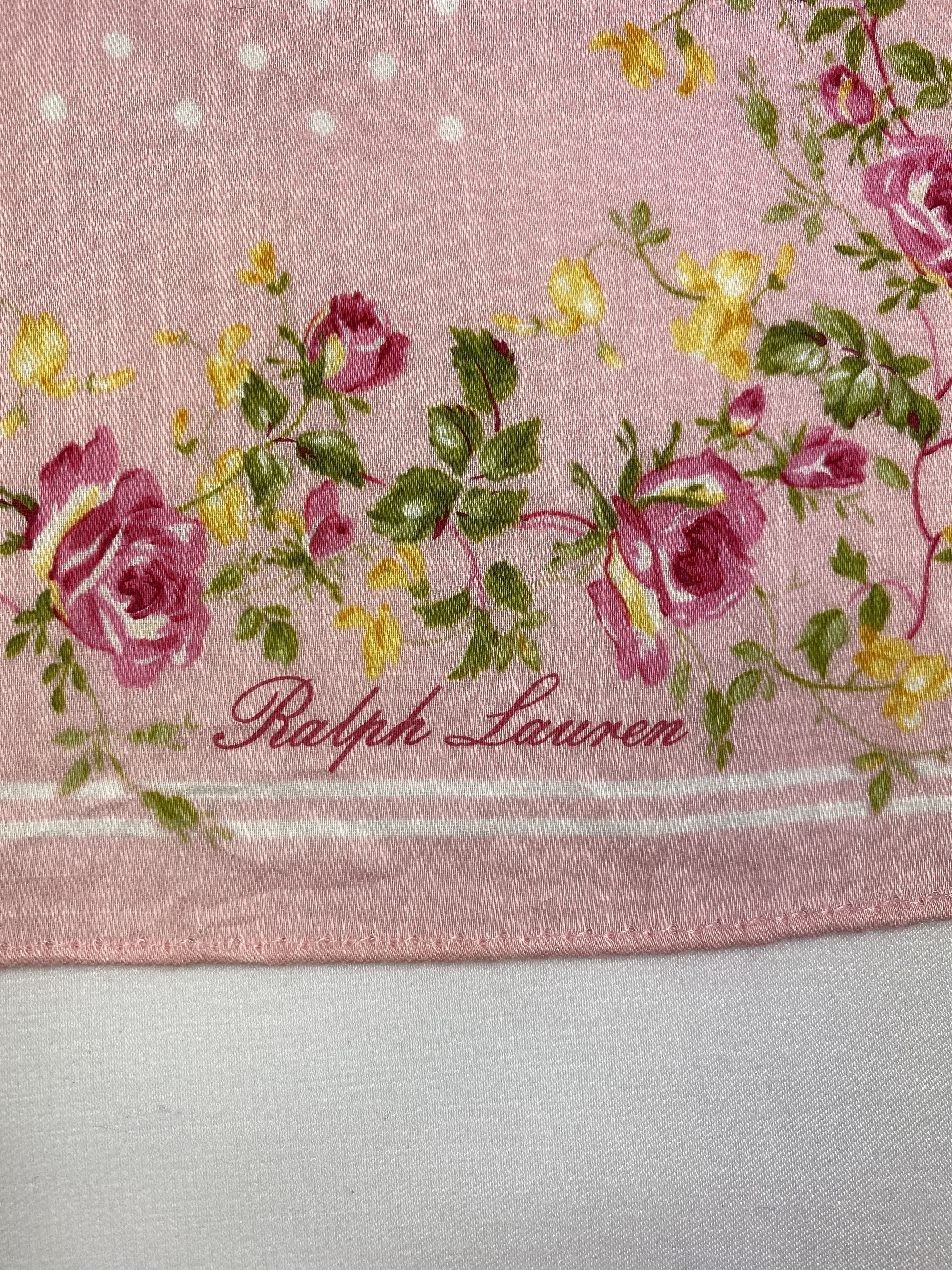 Polo Ralph Lauren × Ralph Lauren × Vintage Ralph Lauren Handkerchief / Bandana / Neckerchief Size ONE SIZE - 5 Thumbnail