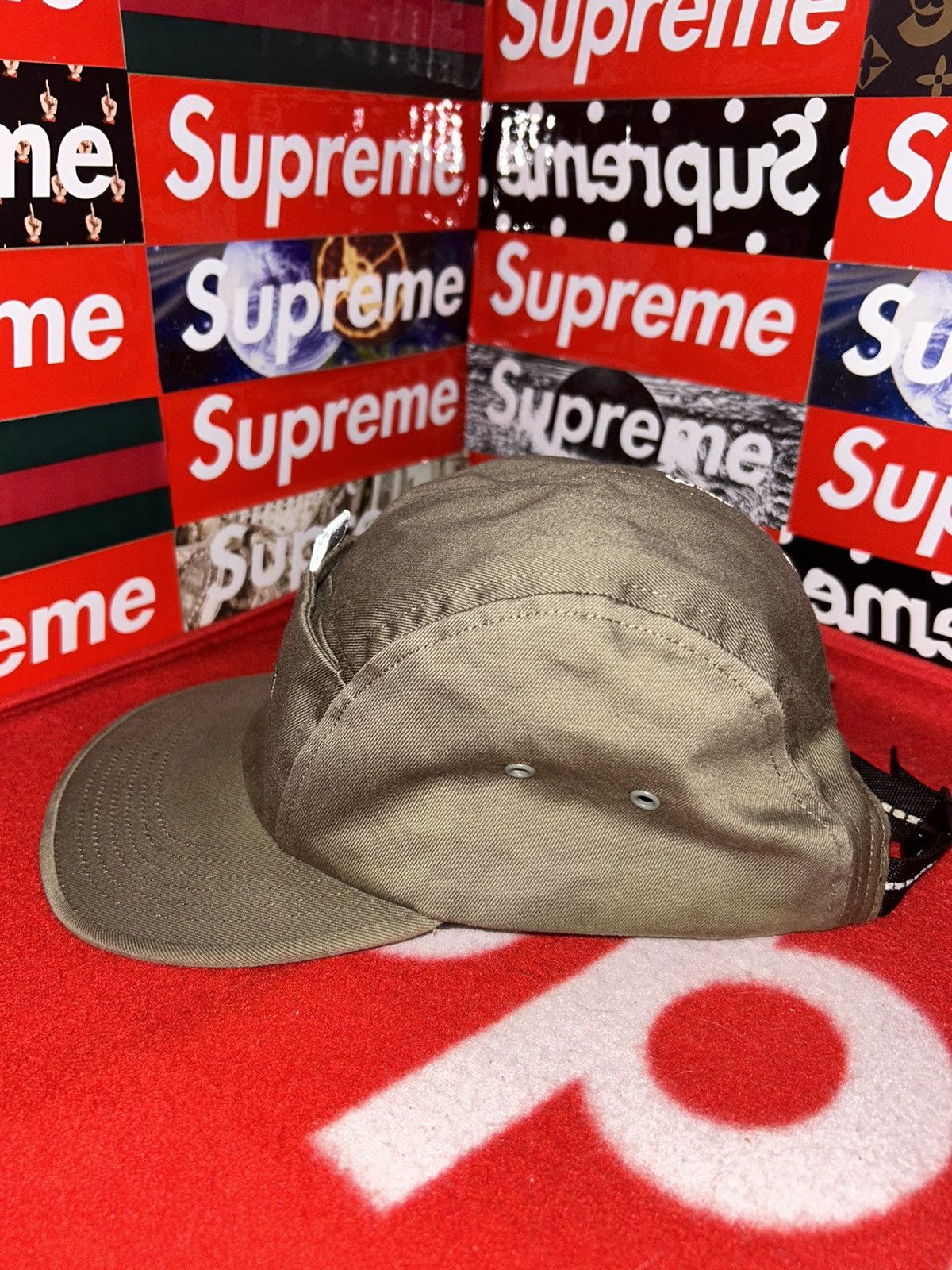 Supreme Supreme Reflective Tab Pocket Camp Cap SS18 Size ONE SIZE - 5 Thumbnail