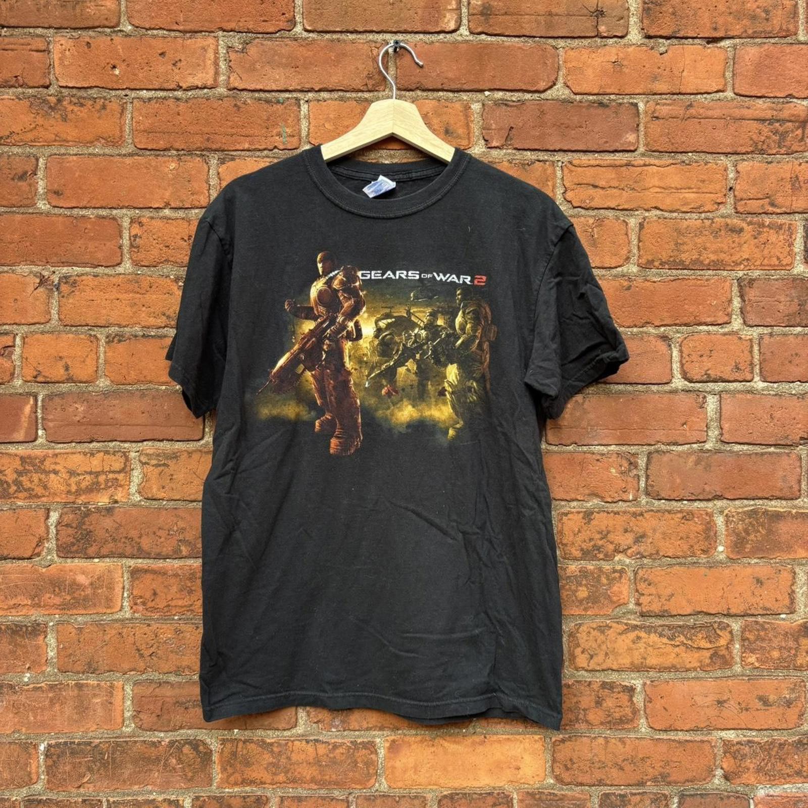Vintage gears of war 2 t shirt 2008 M