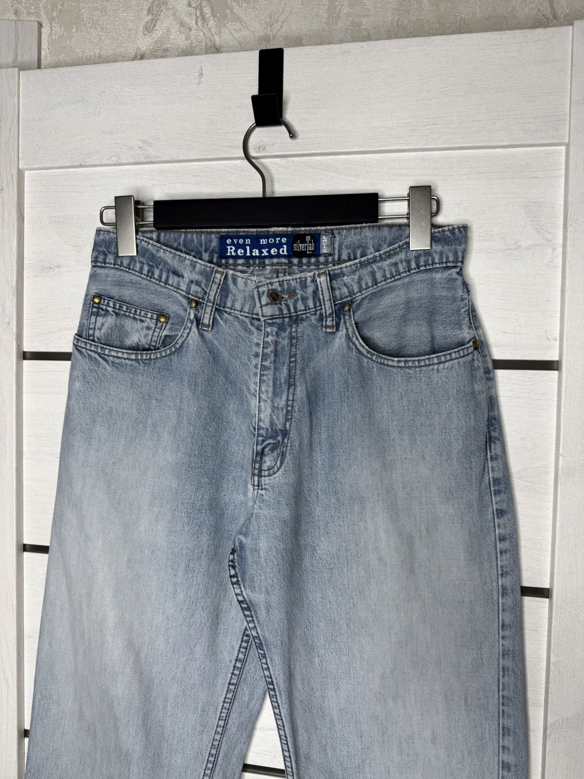 Levi's Vintage 90s Levi's SilverTab Even More Relaxed Baggy Jeans Size US 30 / EU 46 - 2 Thumbnail