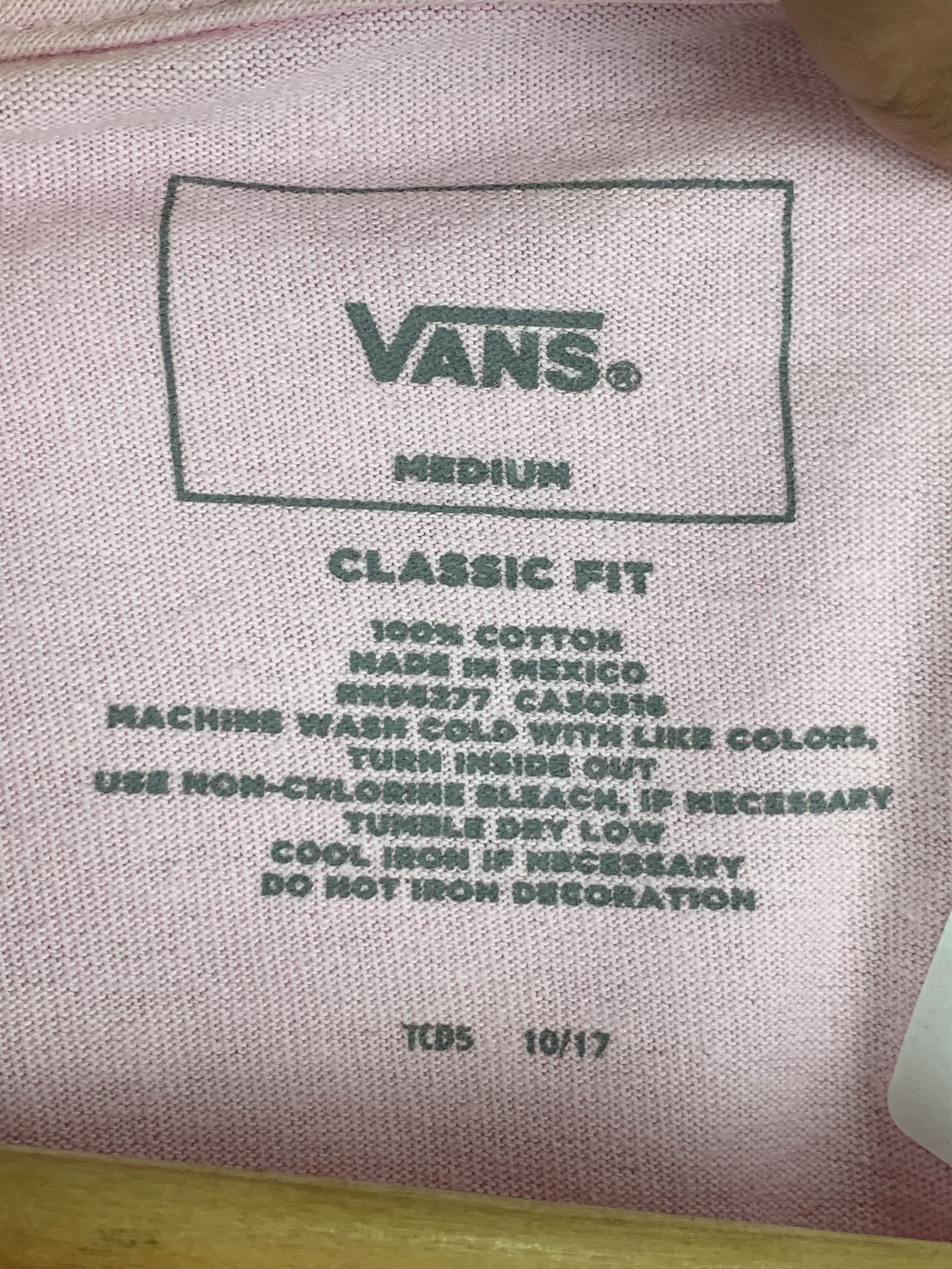 Vans Vans Checkered Long Sleeve Tee TA0055 Size US M / EU 48-50 / 2 - 5 Thumbnail