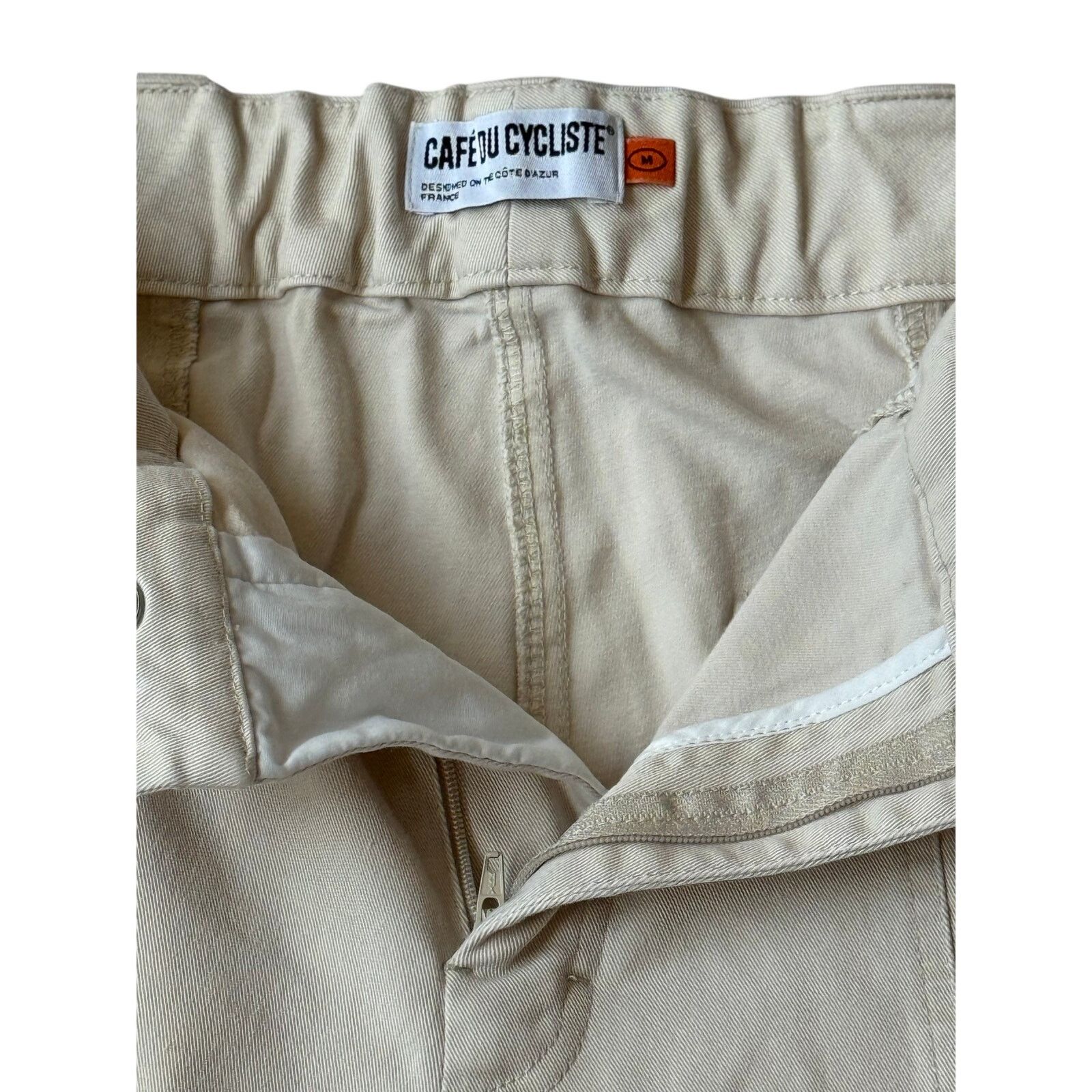 Cafe du Cycliste Cafe du Cycliste Heloise Pants Cream Cotton Twill Size M Size US 32 / EU 48 - 4 Thumbnail