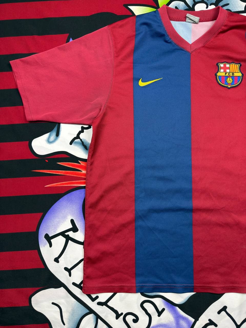 Nike Nike Barcelona 2009 home football shirt mens jersey size L Size US L / EU 52-54 / 3 - 2 Thumbnail
