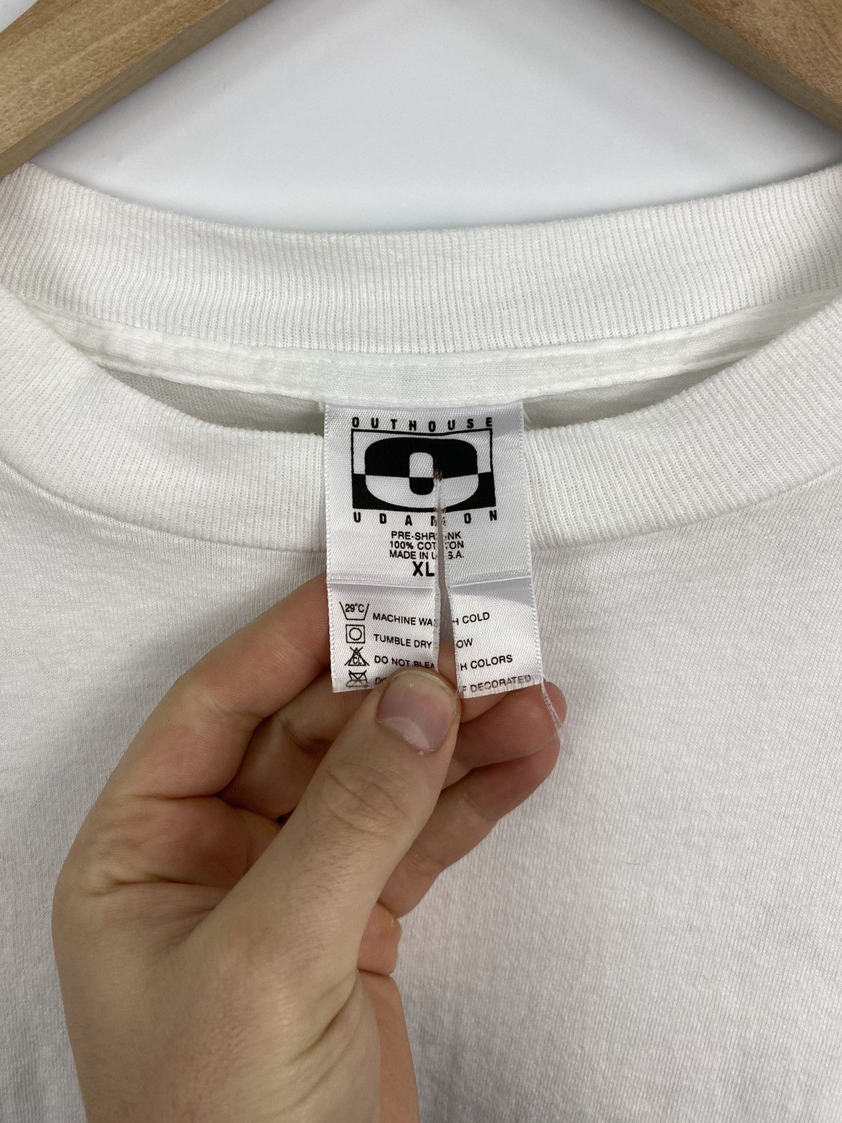 Hanes 🇺🇸 Vintage 90s Whoop Ass Trashman Outhouse Udamon T-shirt Size US XL / EU 56 / 4 - 7 Thumbnail