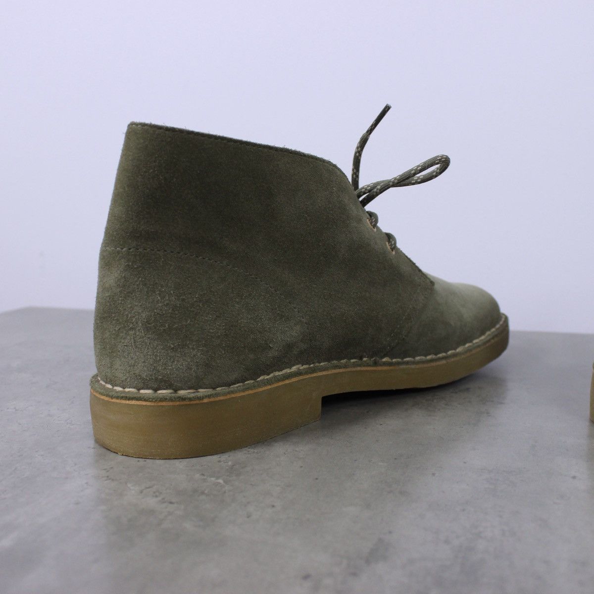 Clarks Clarks Suede Desert Boots Olive Size US 11 / EU 44 - 5 Thumbnail